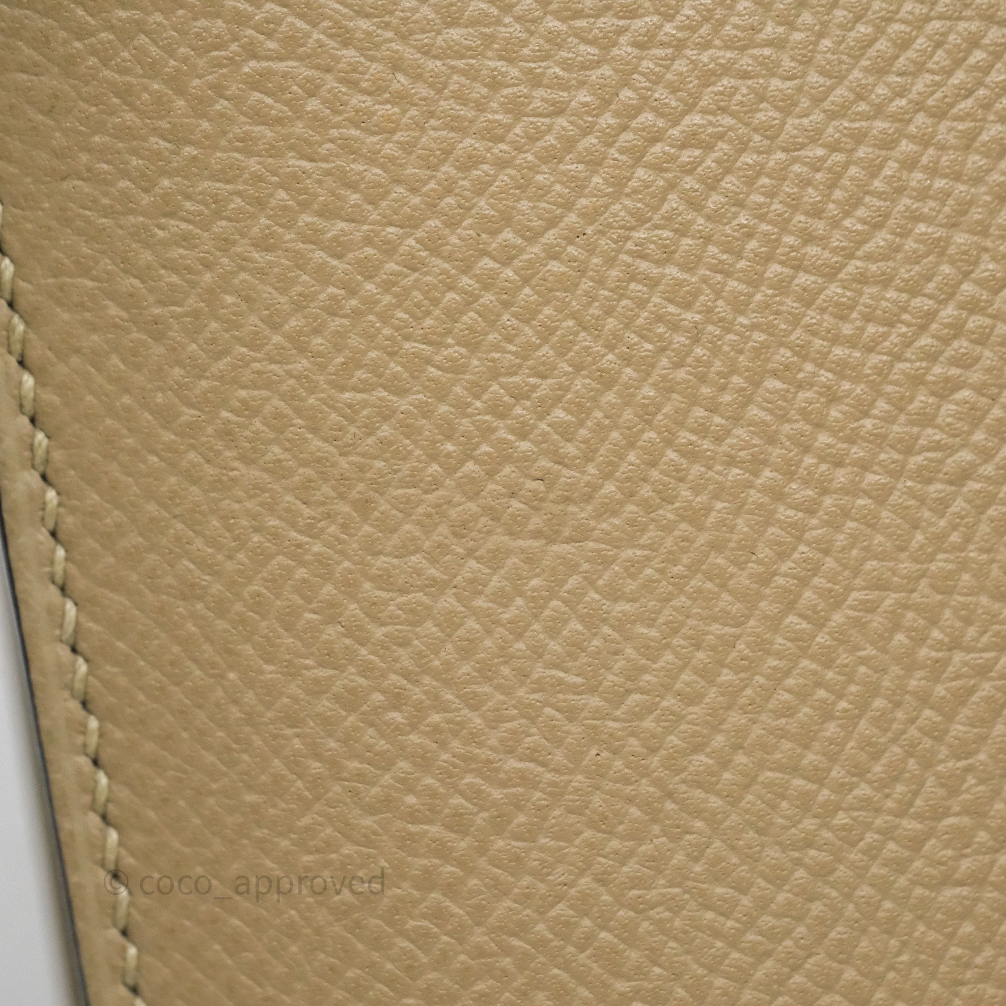 Herms Constance 24 Trench S2/ Naturel 27 Epsom Gold Hardware