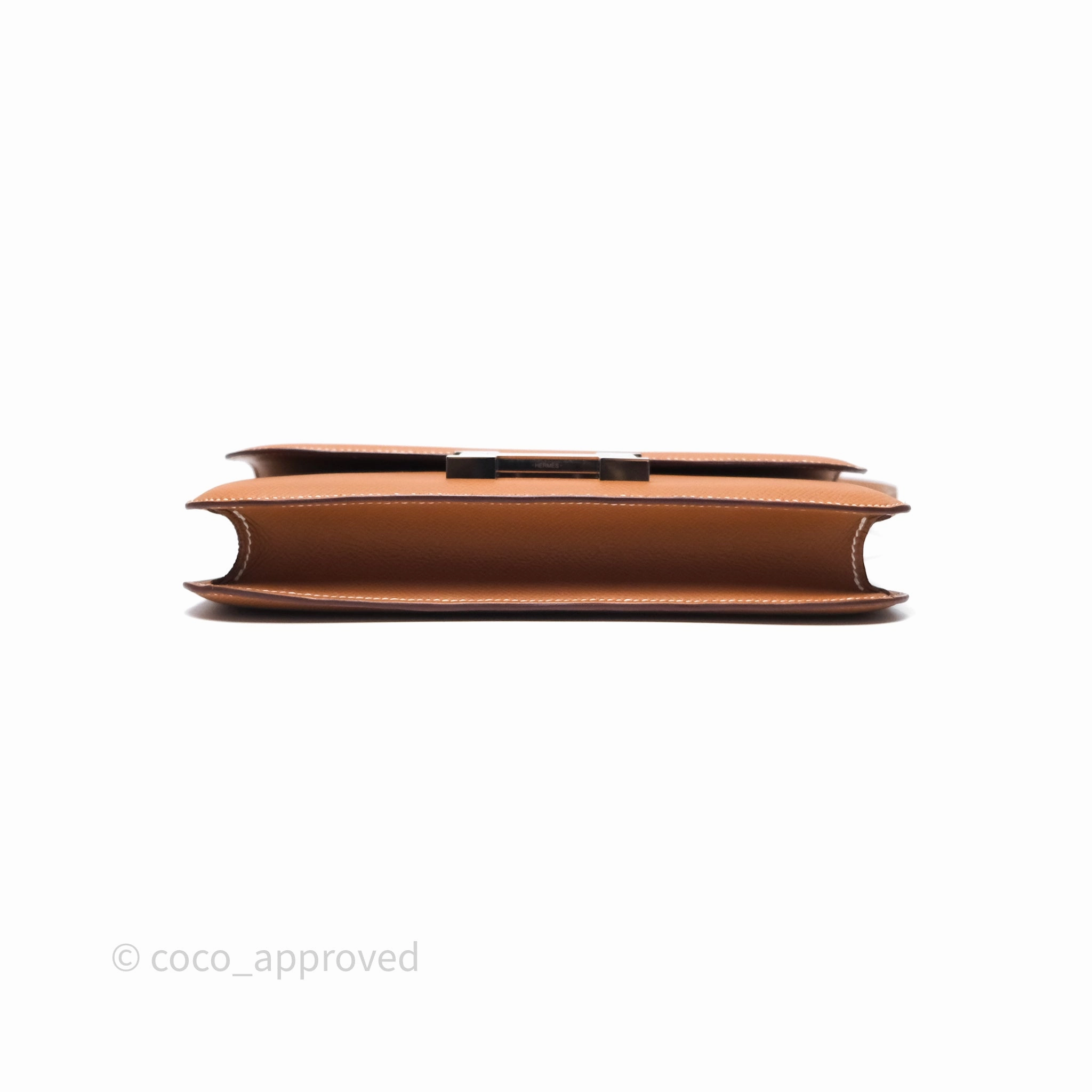 Herms Constance Elan Gold 37 Epsom Palladium Hardware