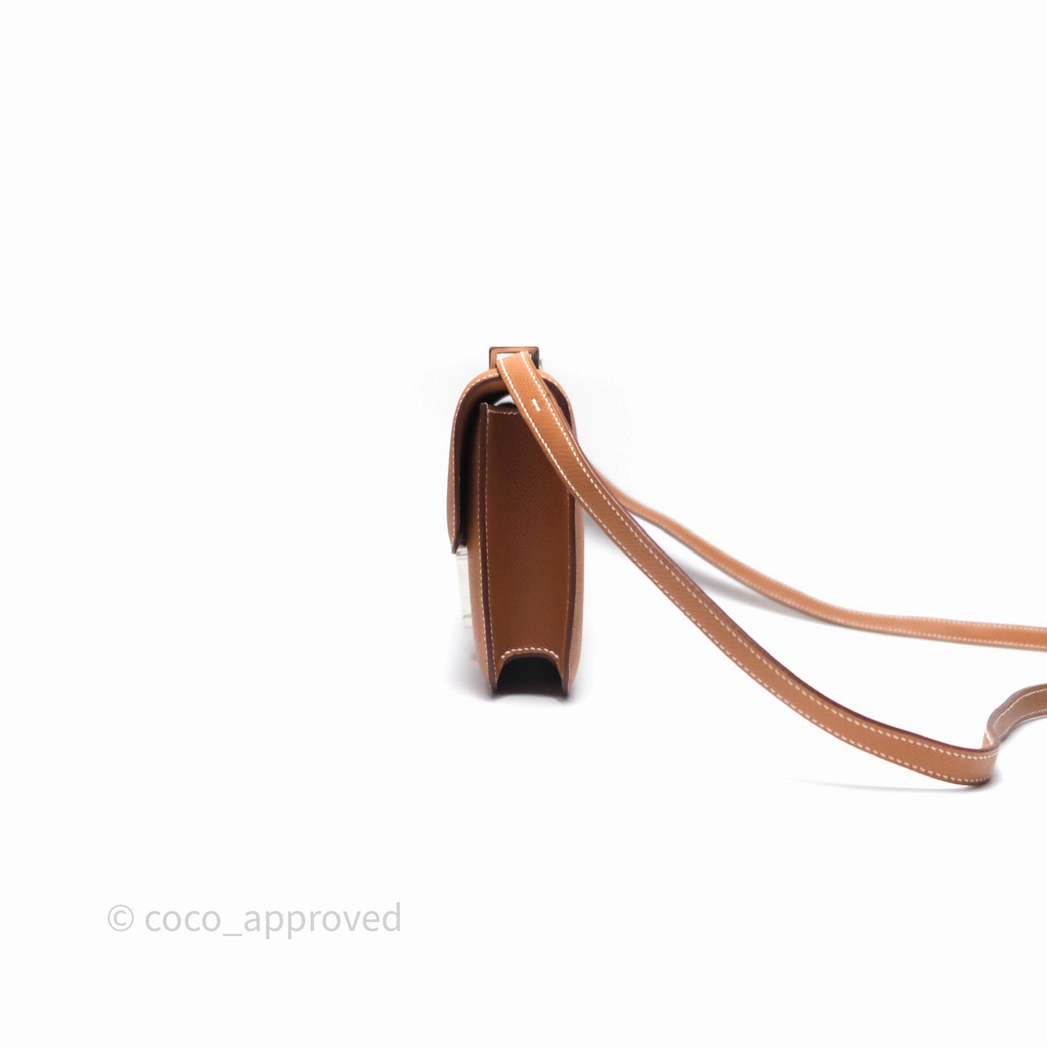 Herms Constance Elan Gold 37 Epsom Palladium Hardware