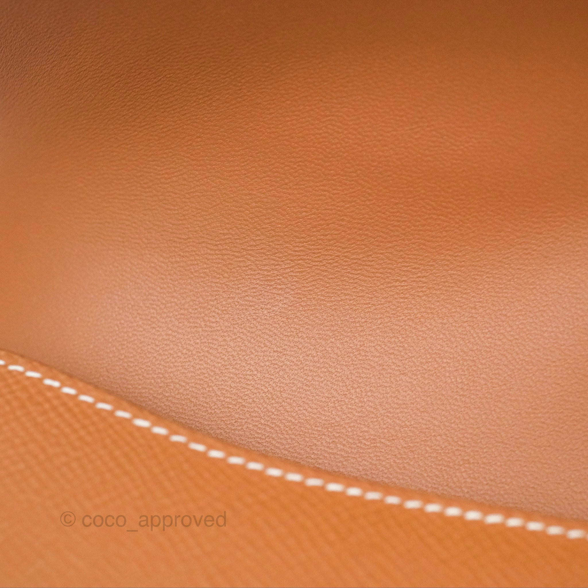 Herms Constance Elan Gold Epsom Gold Hardware