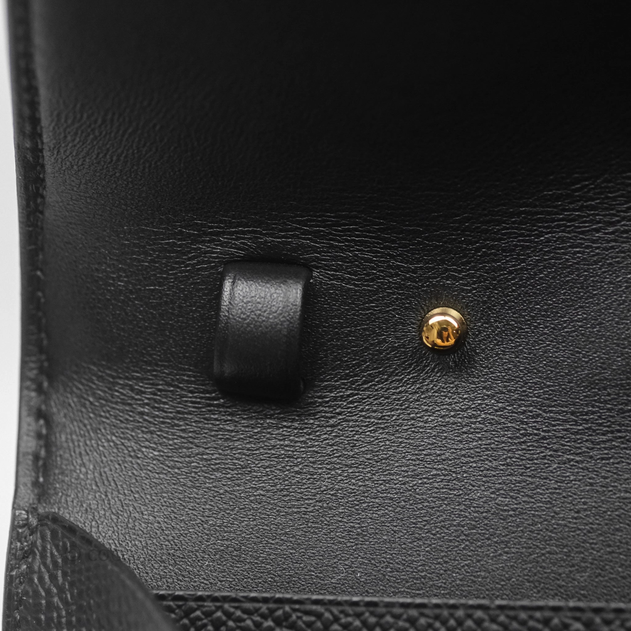 Herms Constance Long To Go Wallet Black Noir 89 Epsom Gold Hardware