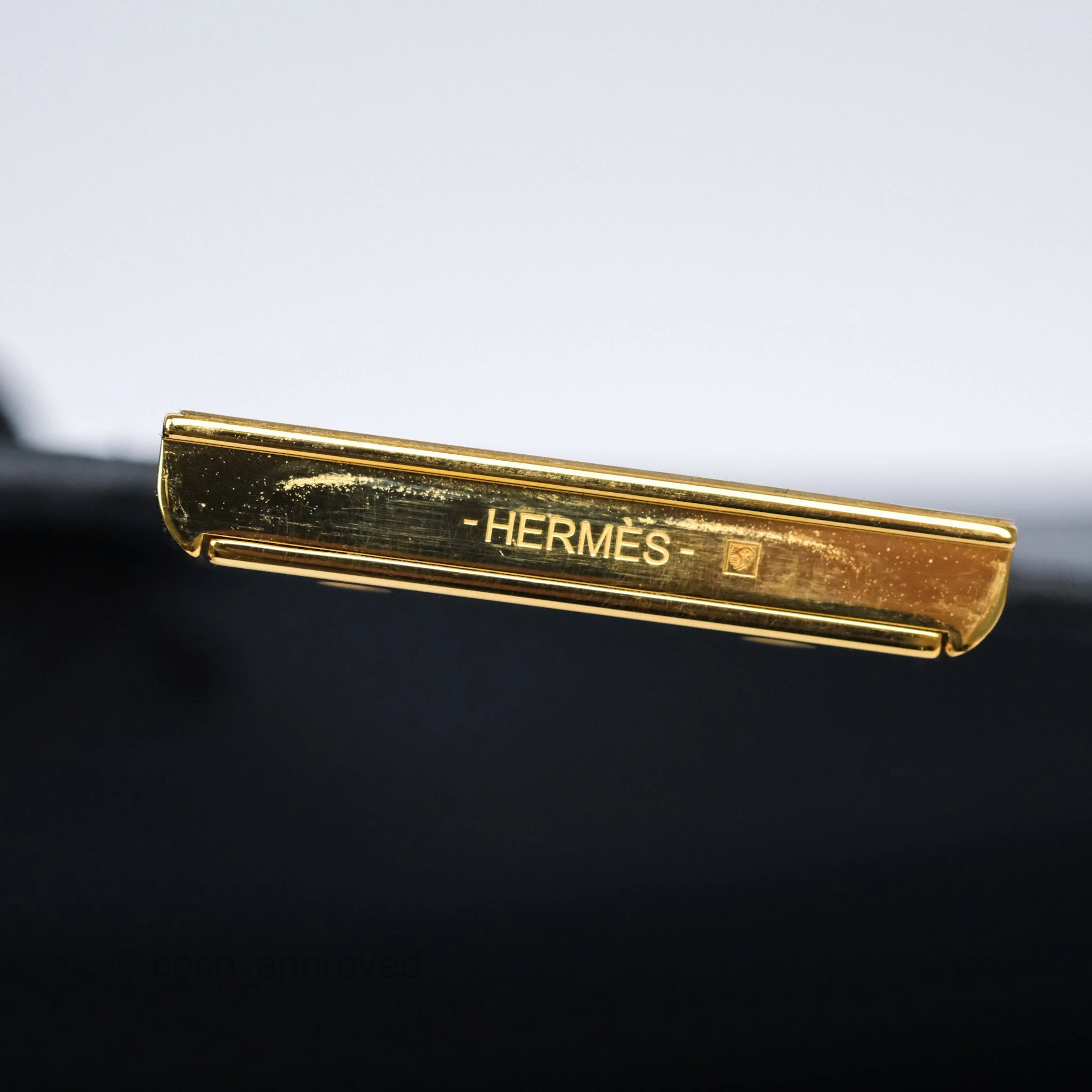 Herms Constance Long To Go Wallet Blue Nuit 2Z Evercolor Gold Hardware