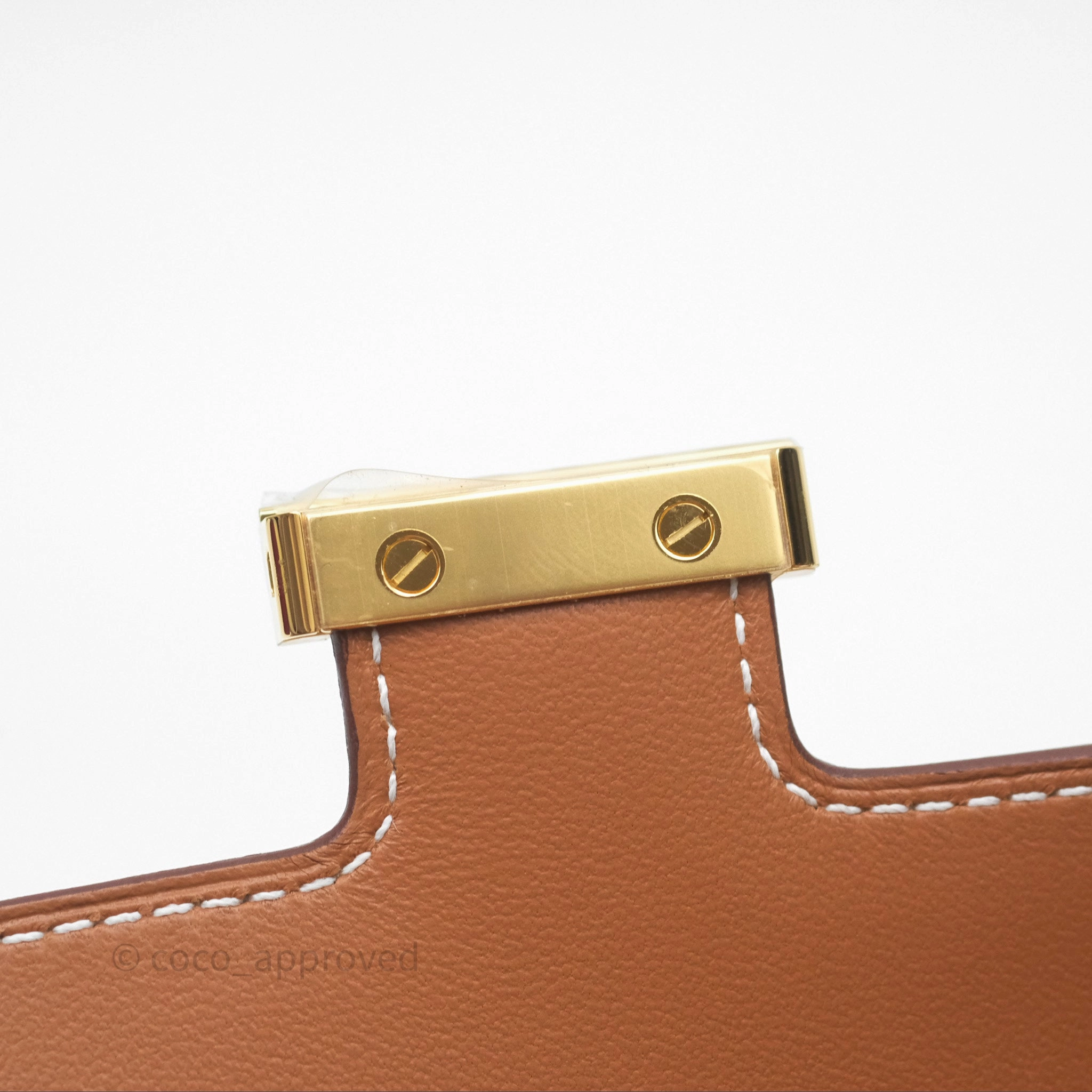Herms Constance Long To Go Wallet Gold Epsom Gold Hardware