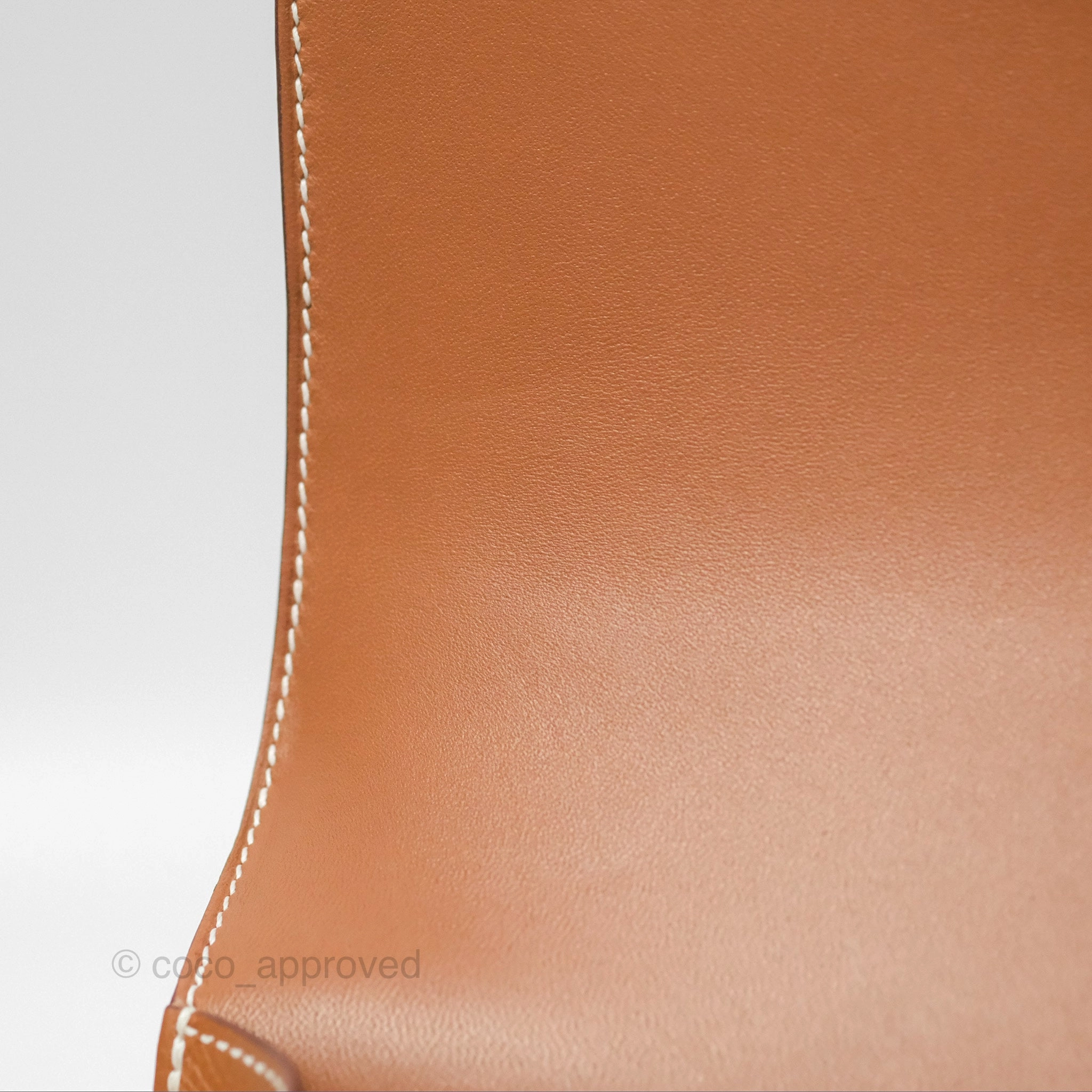 Herms Constance Mini 18 with Mirror Gold Epsom Rose Gold Hardware