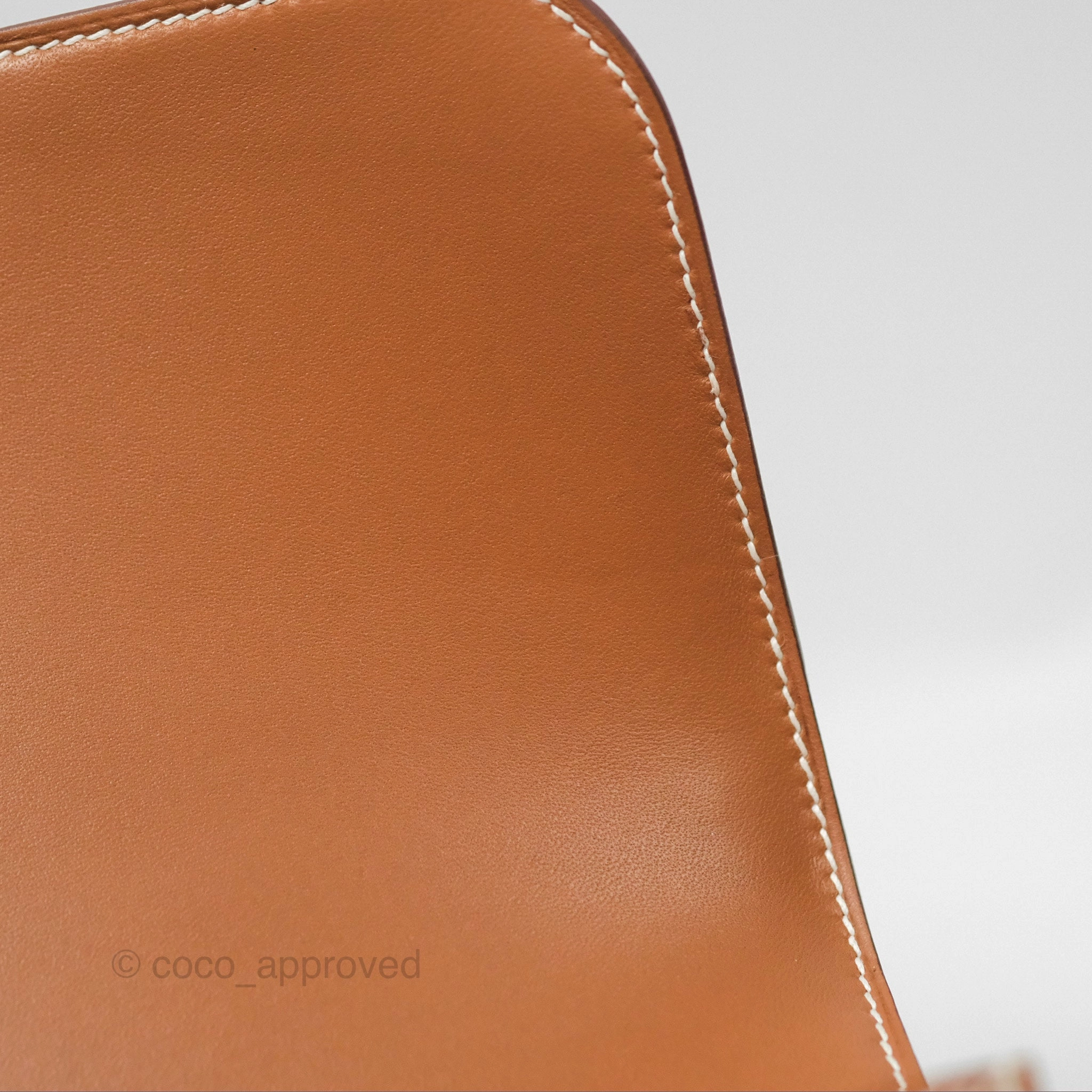 Herms Constance Mini 18 with Mirror Gold Epsom Rose Gold Hardware