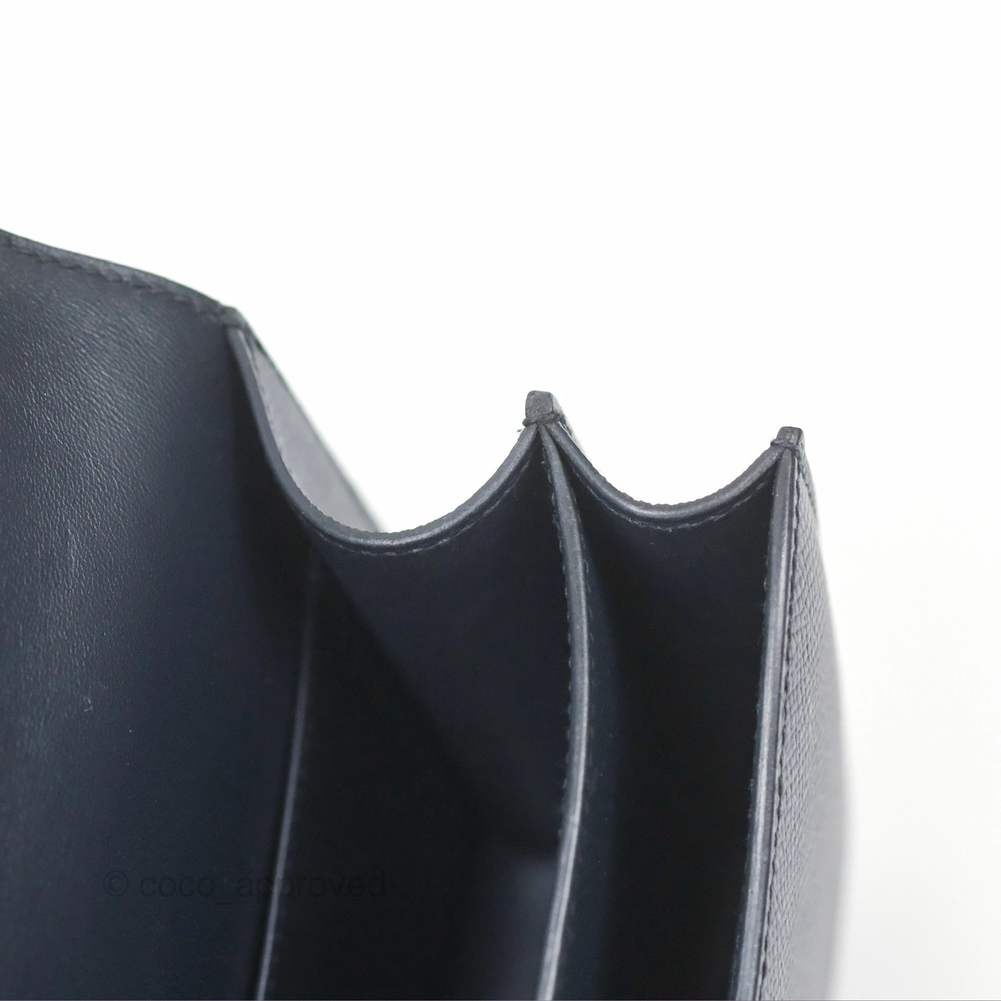 Herms Constance Mini 18cm Bleu Nuit 2Z Epsom Rose Gold Hardware