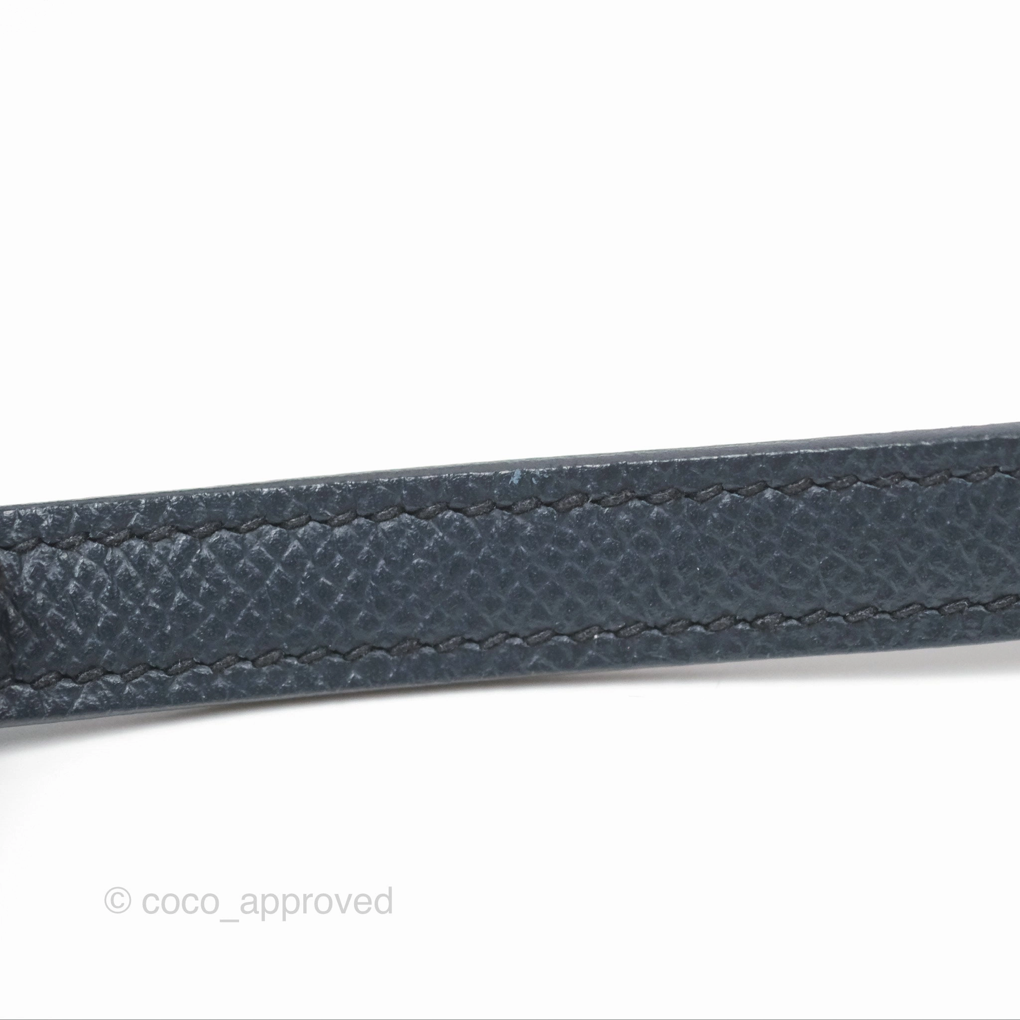 Herms Constance Mini 18cm Bleu Nuit 2Z Epsom Rose Gold Hardware