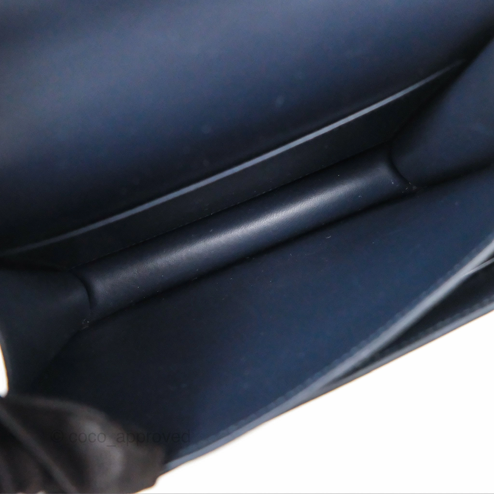 Herms Constance Mini 18cm Bleu Nuit 2Z Epsom Rose Gold Hardware