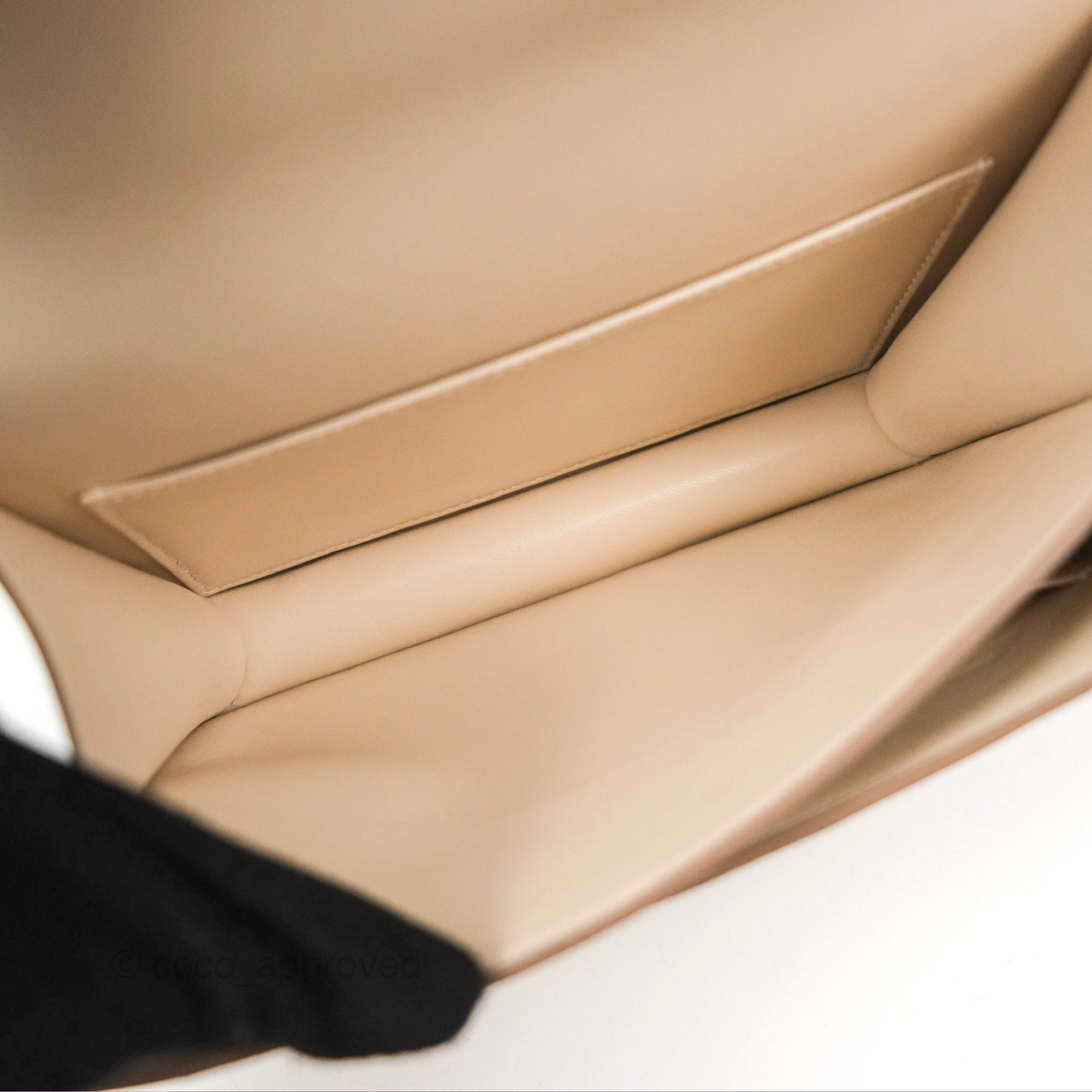 Herms Constance Mini 18cm Craie Epsom Gold Hardware
