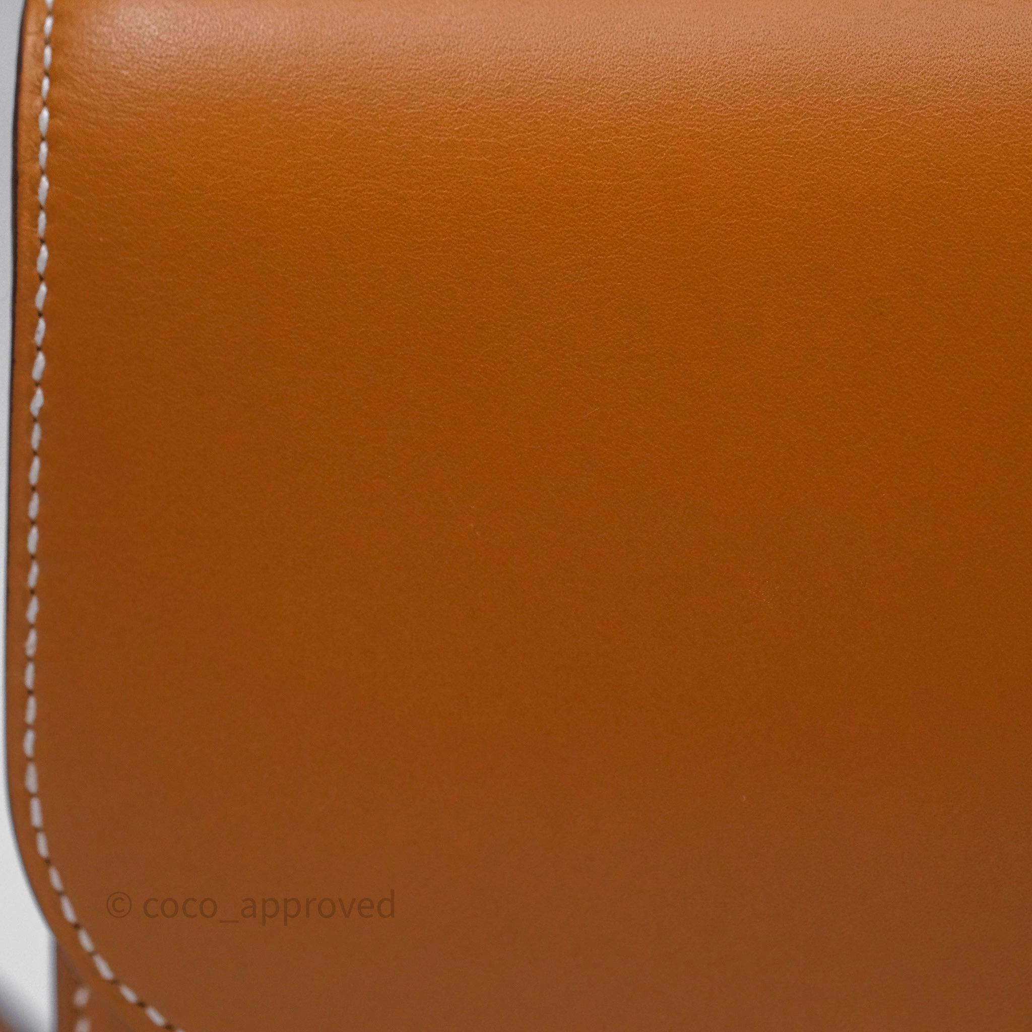 Herms Constance Mini 18cm Naturel-Sabl 21 Butler Gold Hardware
