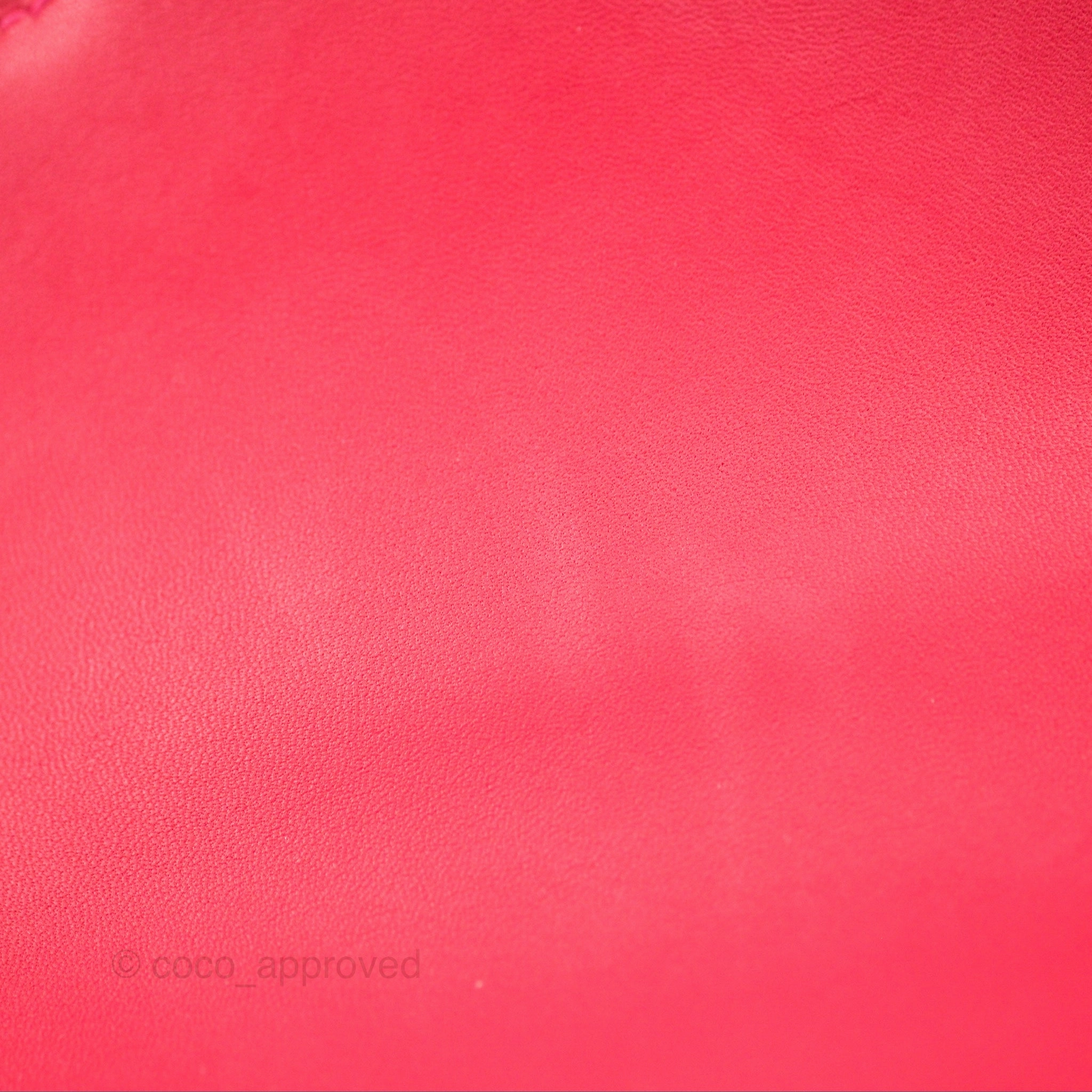 Herms Constance Mini 18cm Red Epsom Gold Hardware