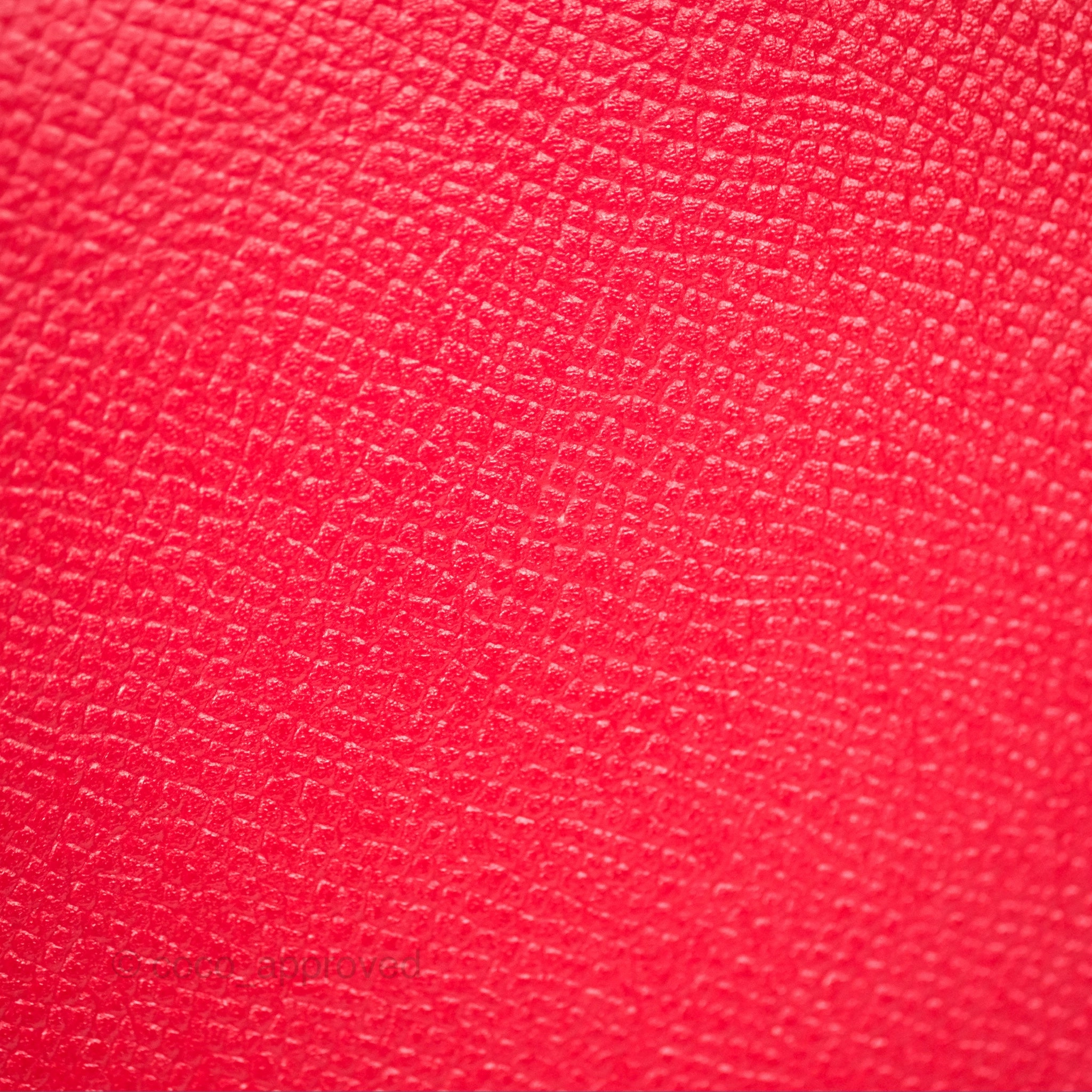 Herms Constance Mini 18cm Red Epsom Gold Hardware