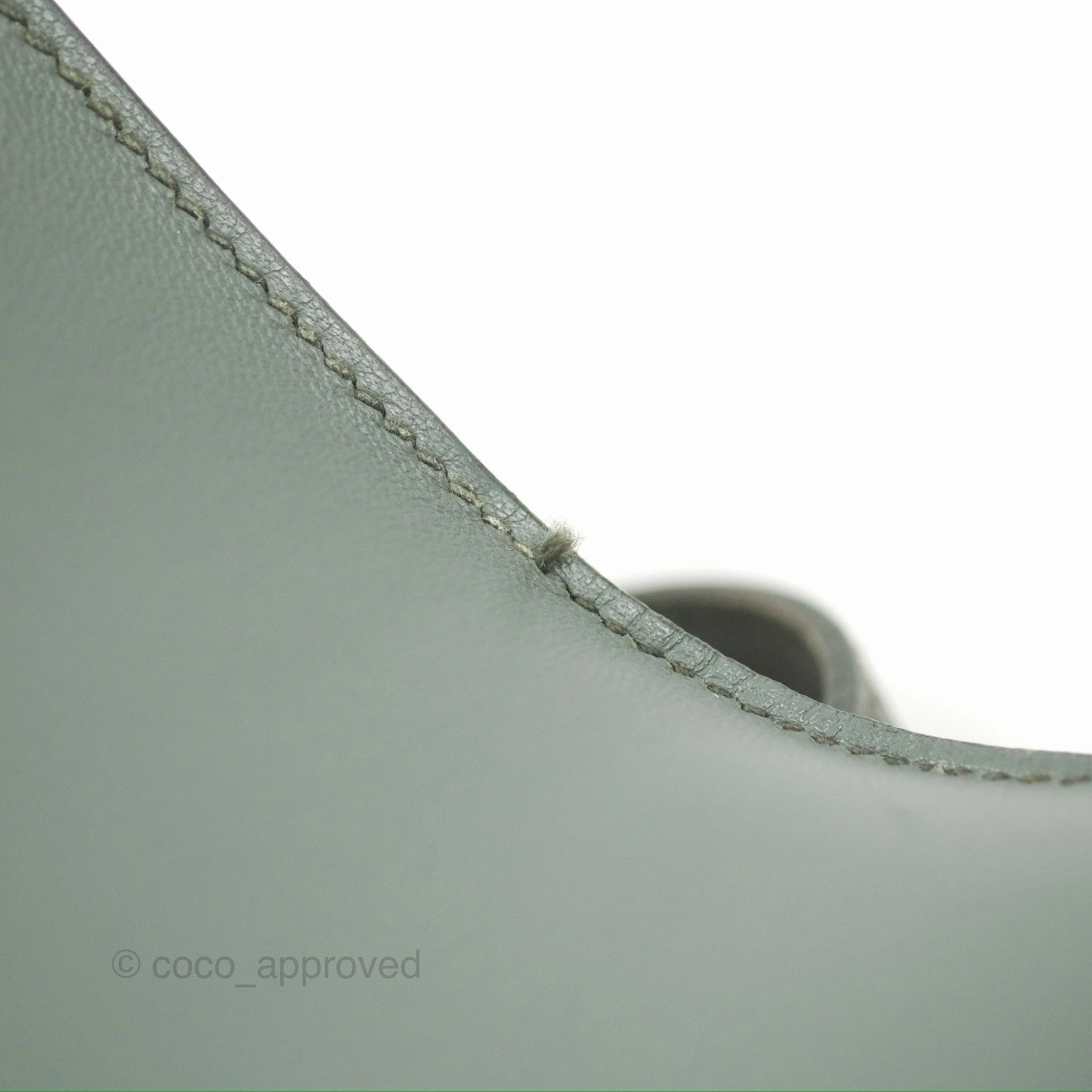 Herms Constance Mini 18cm Vert Amande Epsom Gold Hardware