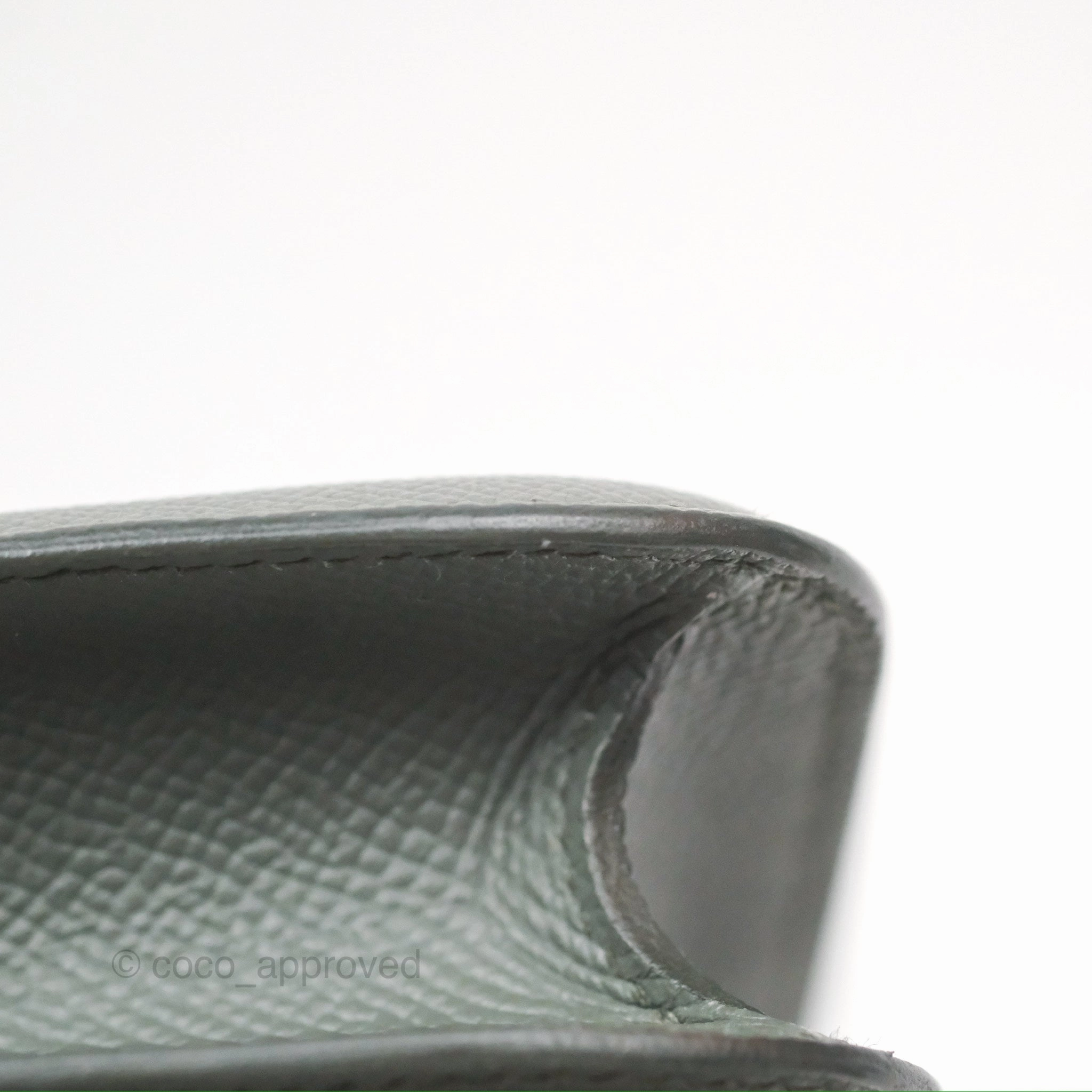 Herms Constance Mini 18cm Vert Amande Epsom Gold Hardware