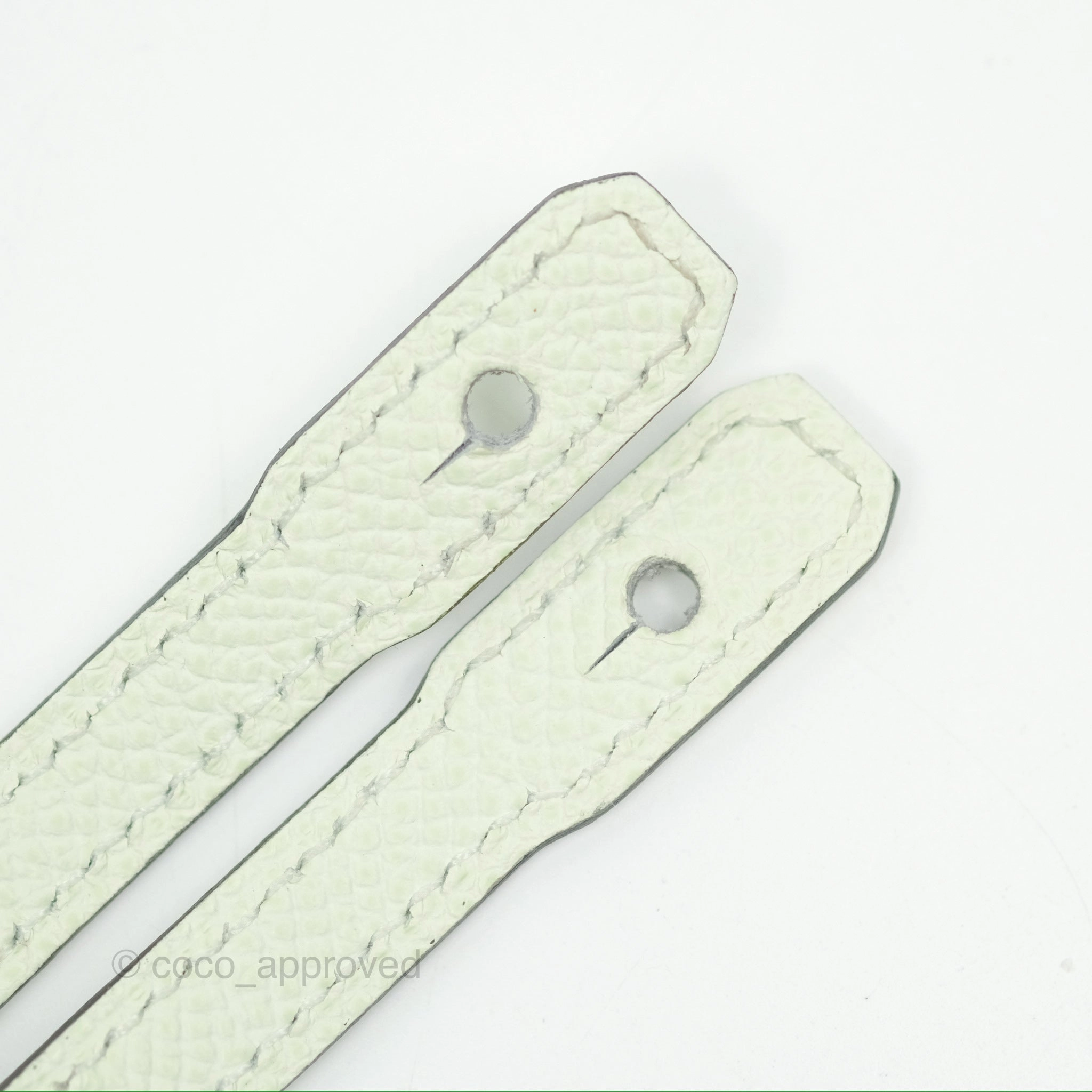 Herms Constance To Go Wallet Vert Fizz Epsom Palladium Hardware