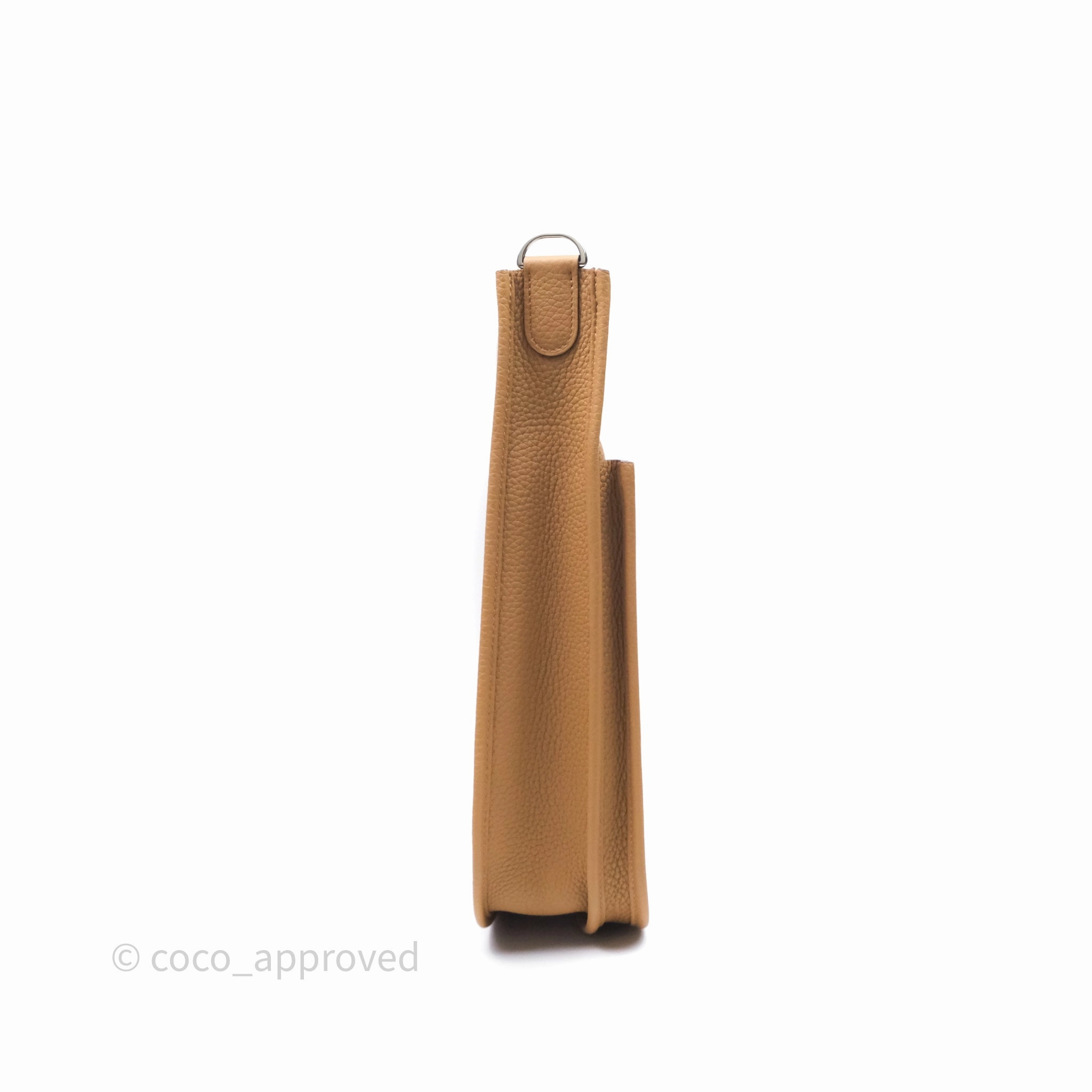 Herms Evelyne III 29 Biscuit 48 Clemence Palladium Hardware