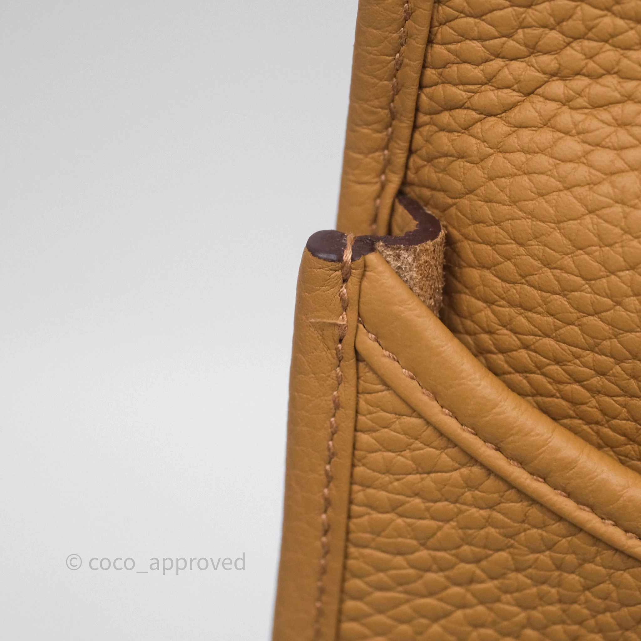 Herms Evelyne III 29 Biscuit 48 Clemence Palladium Hardware