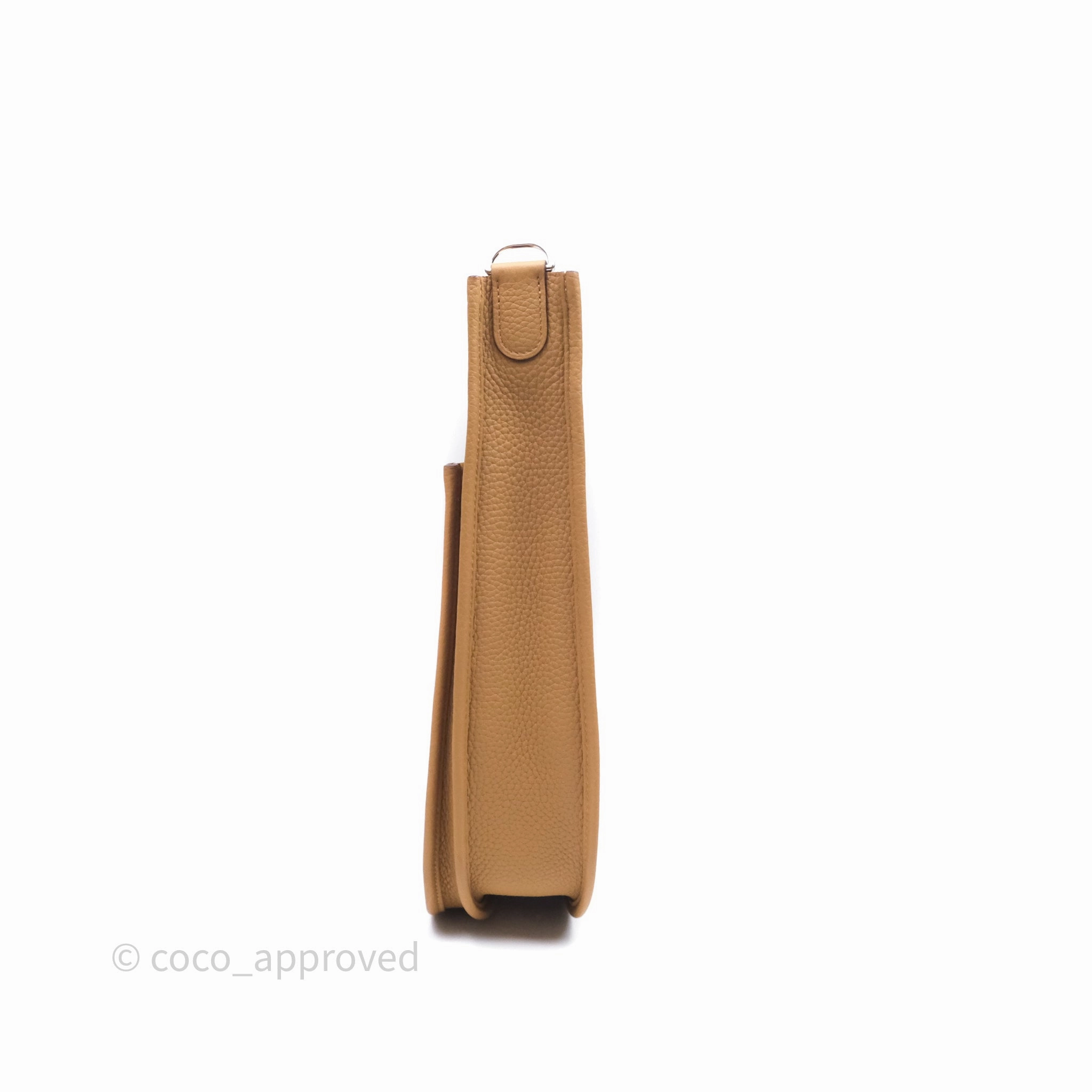 Herms Evelyne III 29 Biscuit 48 Clemence Palladium Hardware