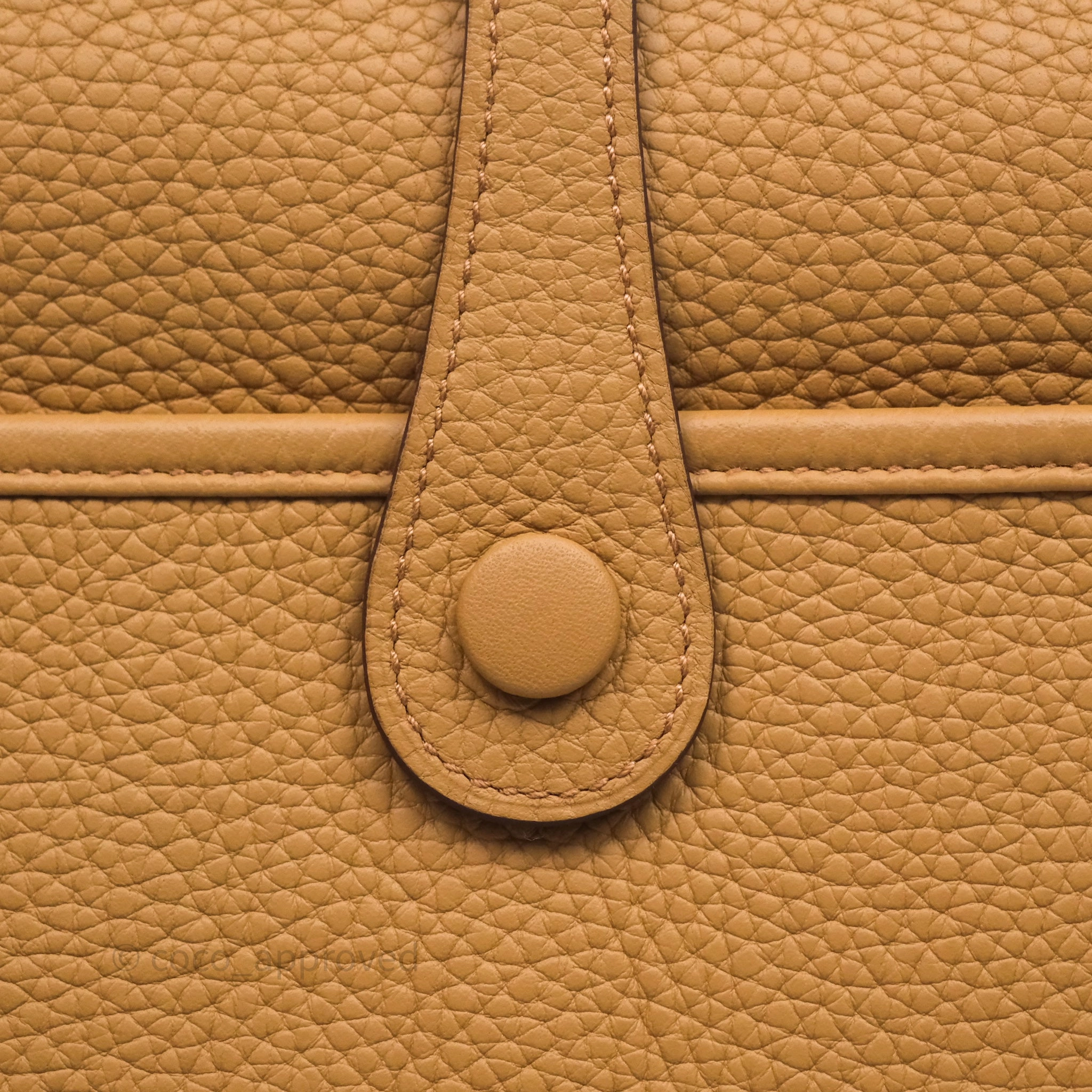 Herms Evelyne III 29 Biscuit 48 Clemence Palladium Hardware