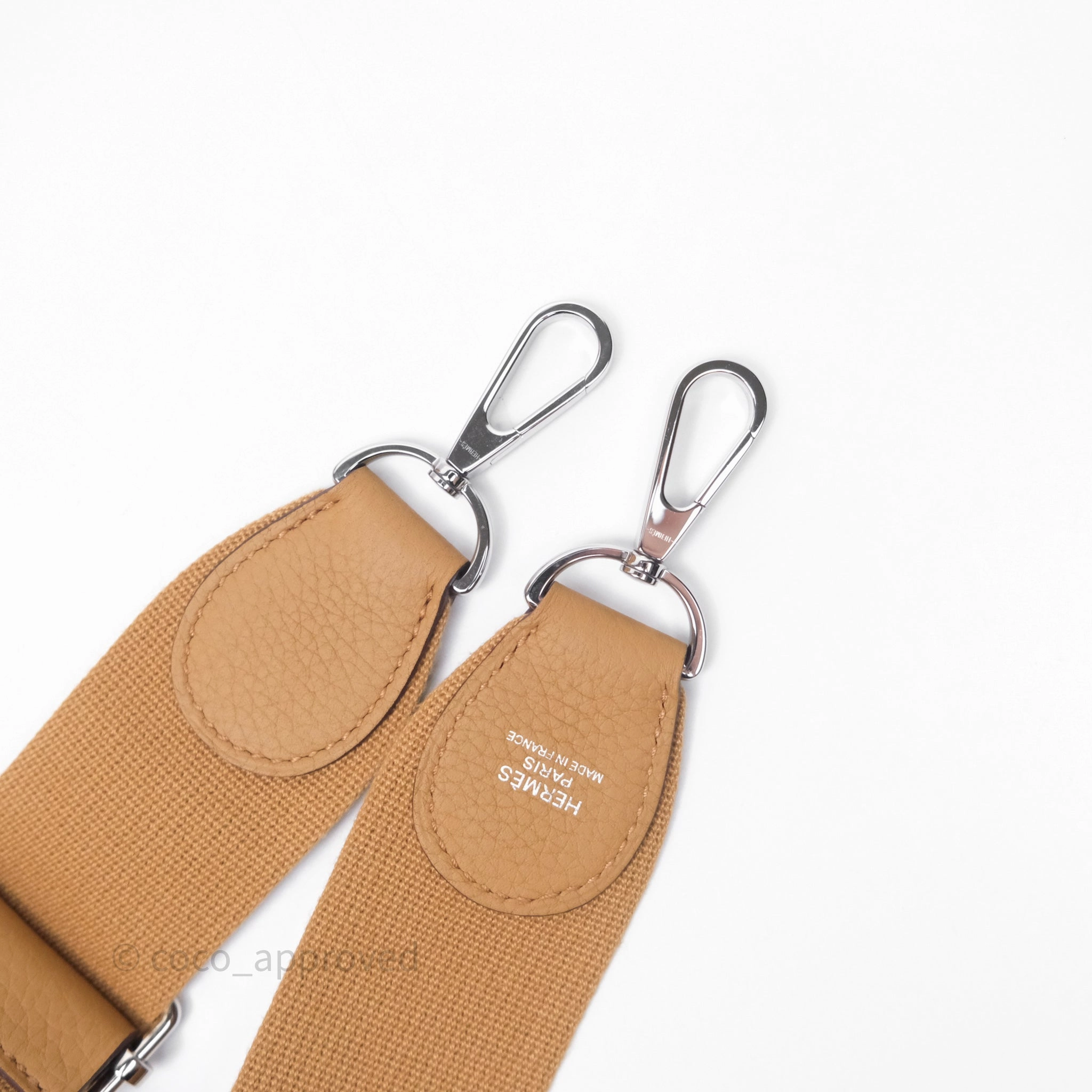 Herms Evelyne III 29 Biscuit 48 Clemence Palladium Hardware