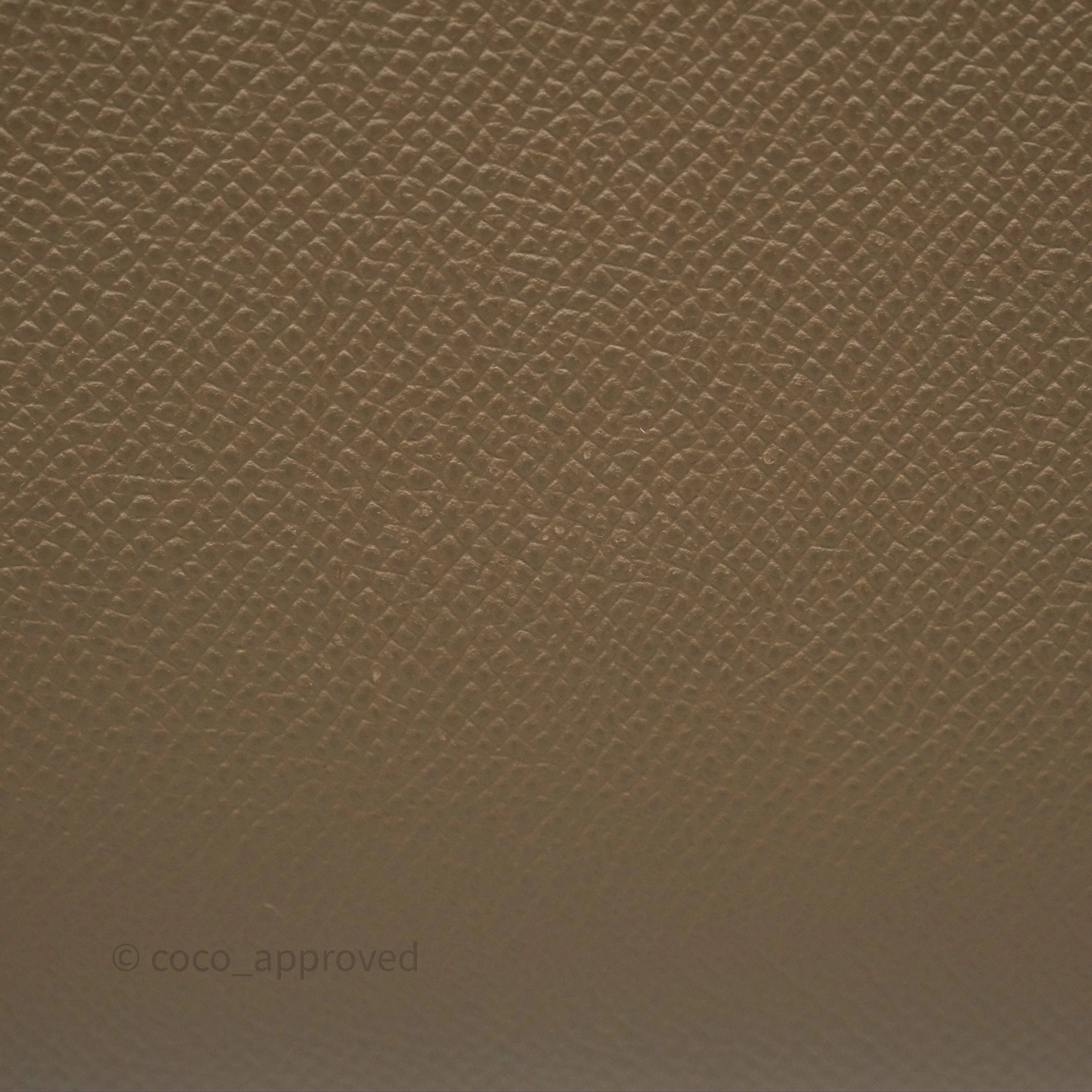 Herms Kelly 25 Sellier Etoupe Epsom Gold Hardware