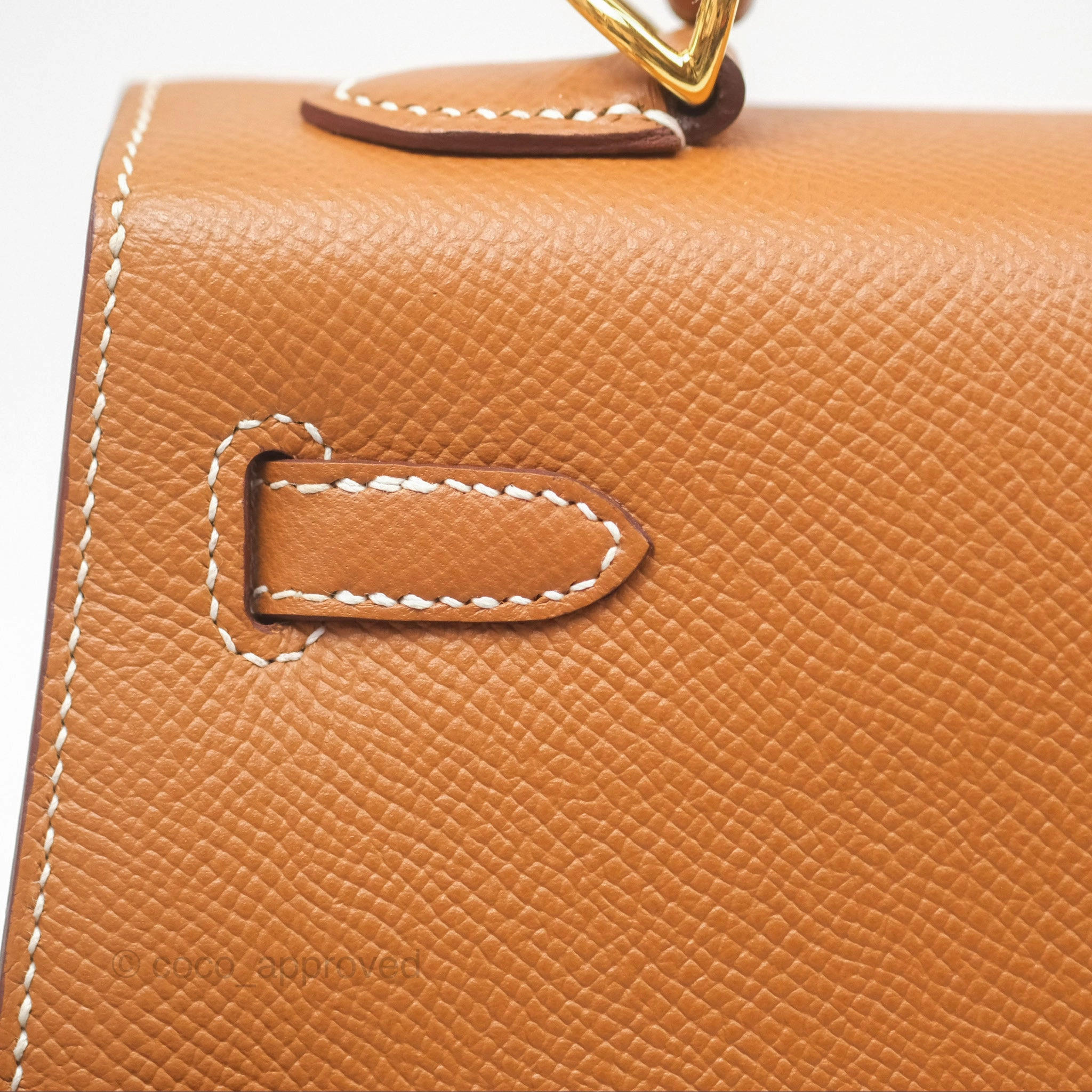 Herms Kelly 25 Sellier Gold 37 Epsom Gold Hardware