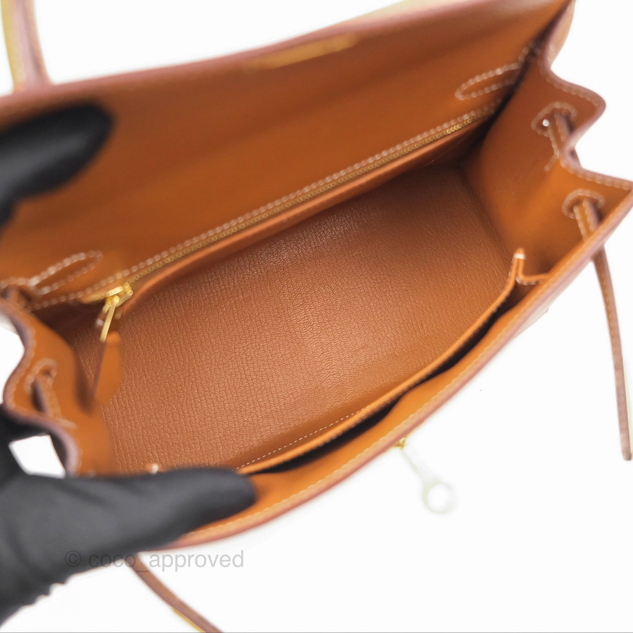 Herms Kelly 25 Sellier Gold 37 Epsom Gold Hardware