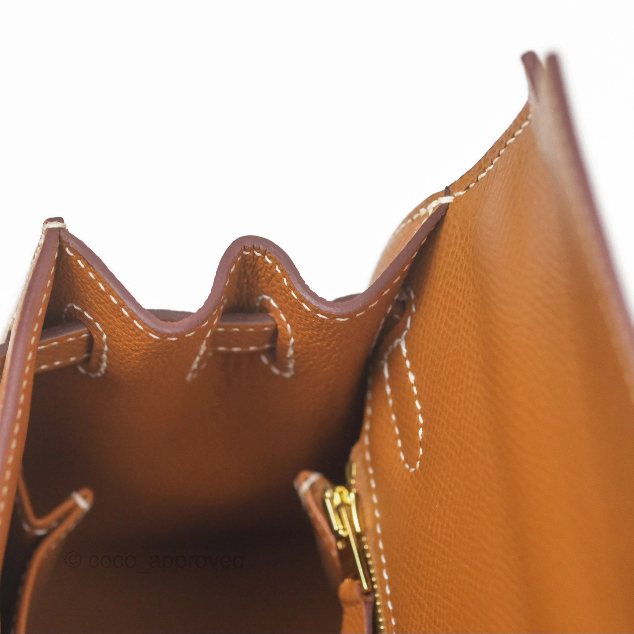 Herms Kelly 25 Sellier Gold 37 Epsom Gold Hardware