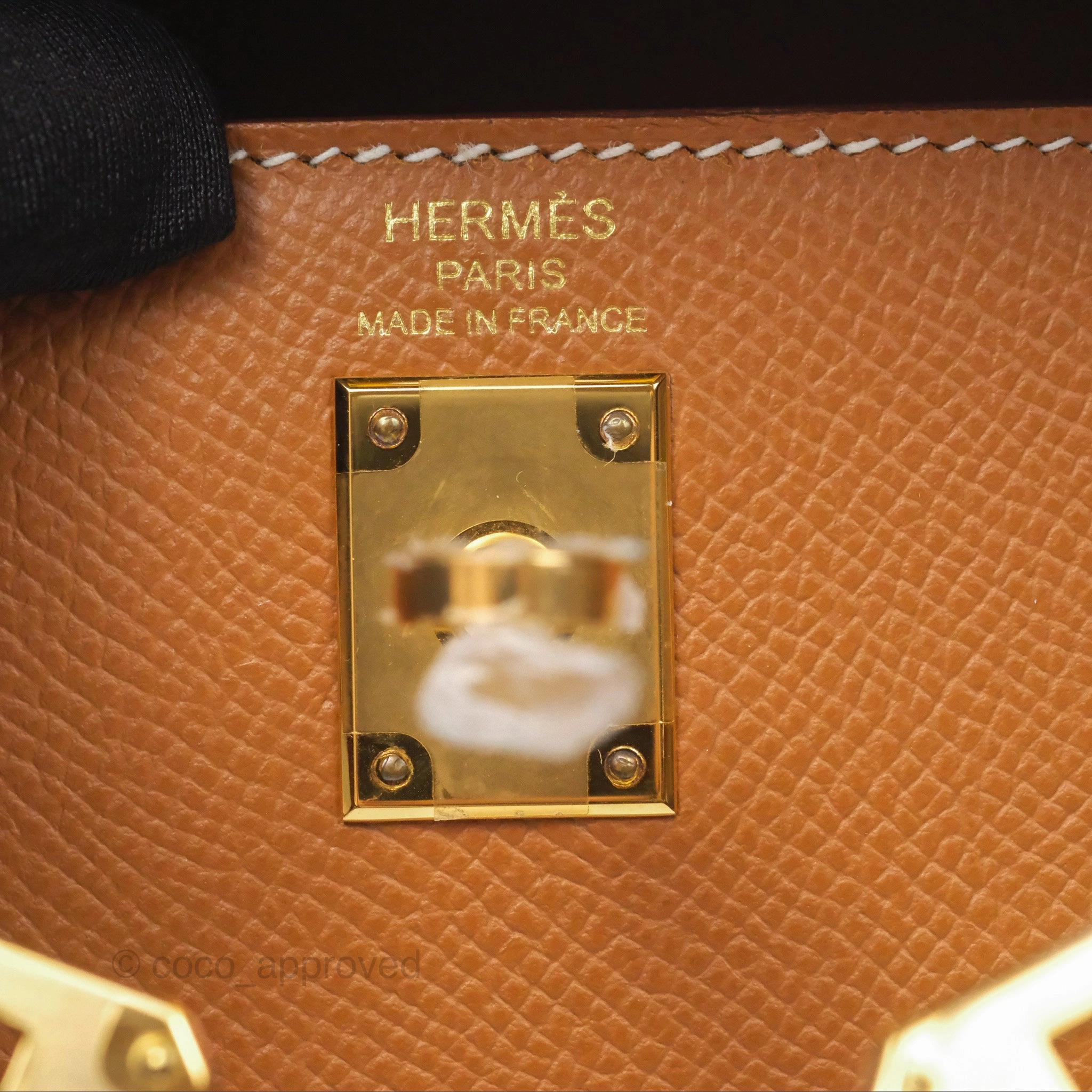 Herms Kelly 25 Sellier Gold 37 Epsom Gold Hardware