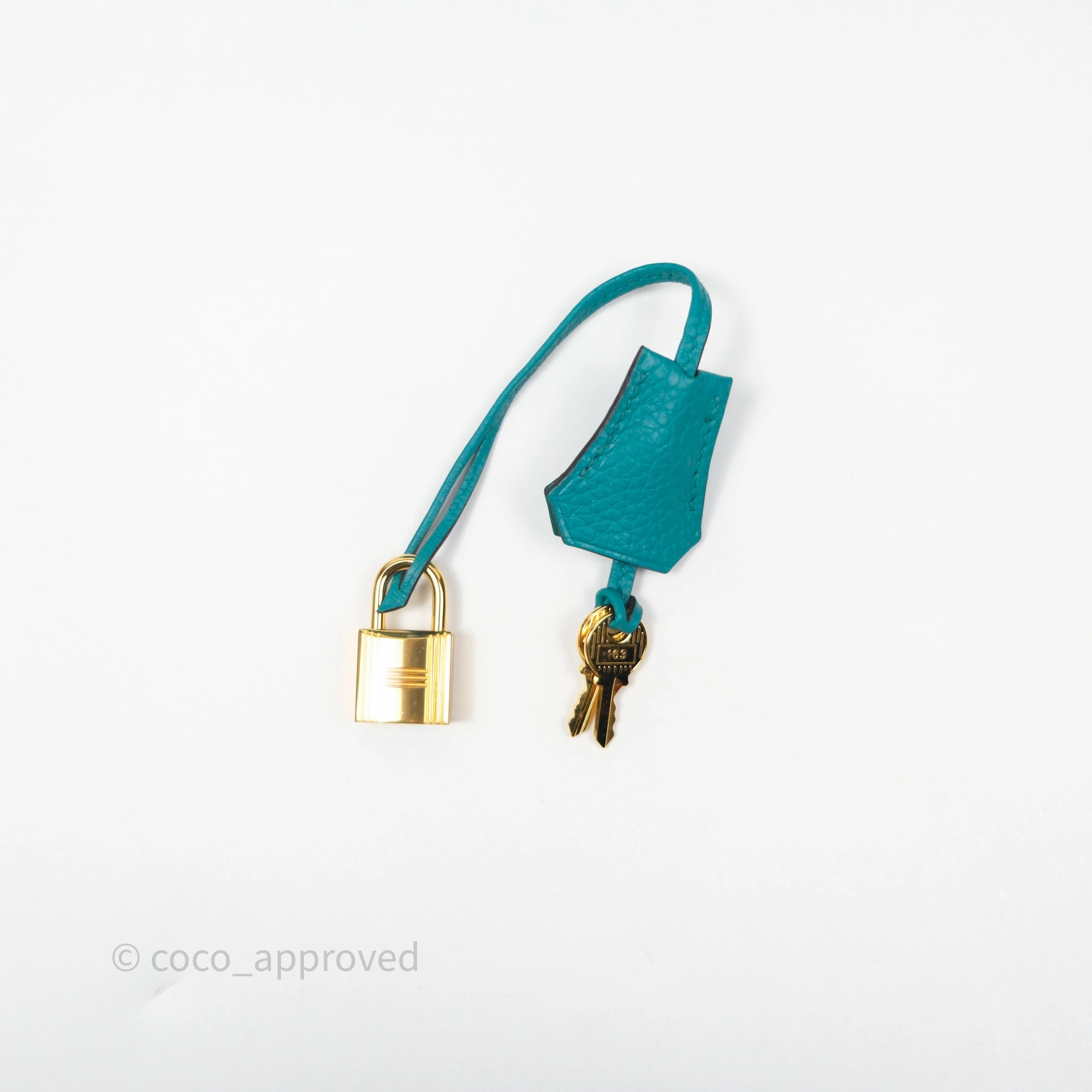 Herms Kelly 28 Retourne Bleu Paon 7F Clemence Gold Hardware