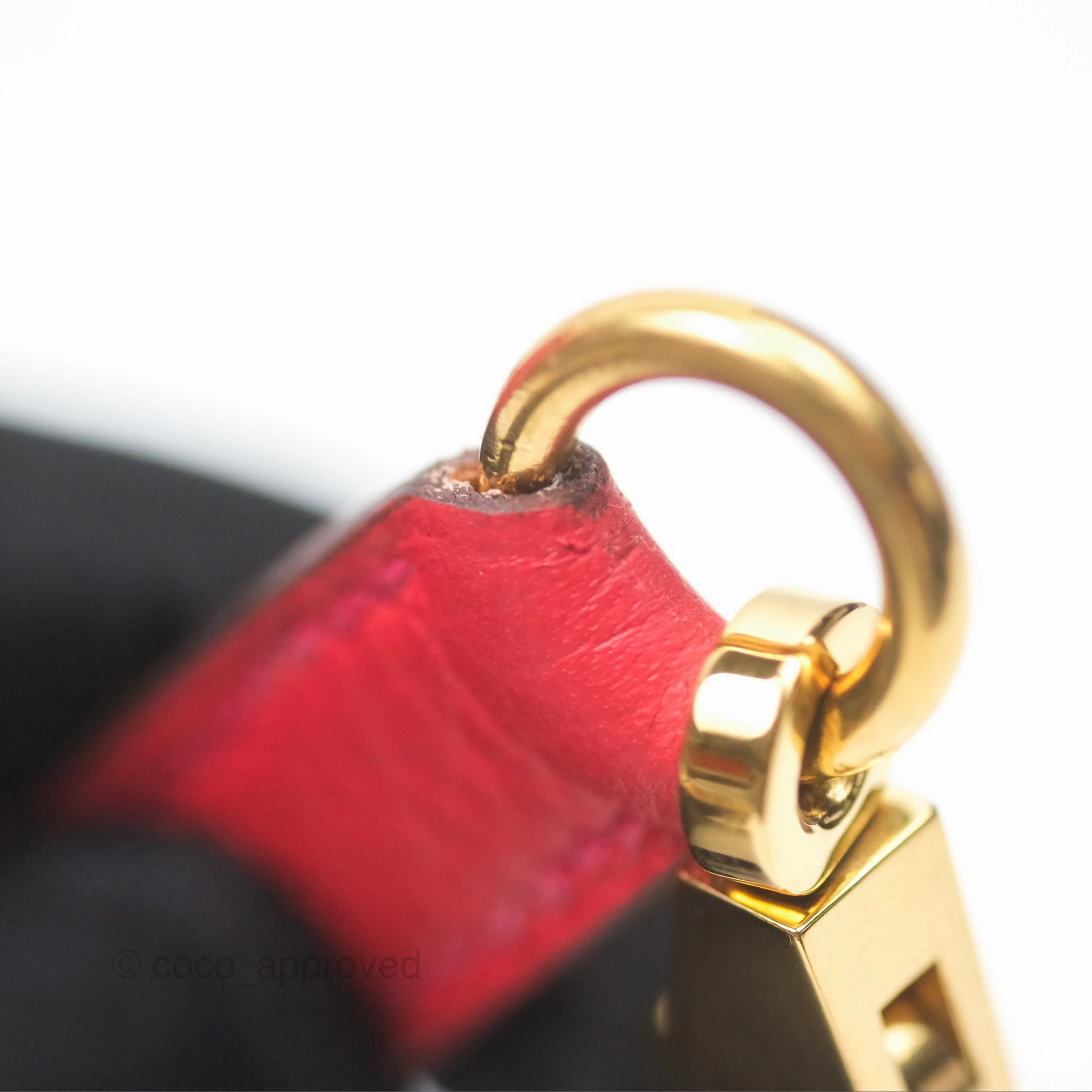 Herms Kelly 28 Retourne Rouge Tomate S5 Clemence Gold Hardware