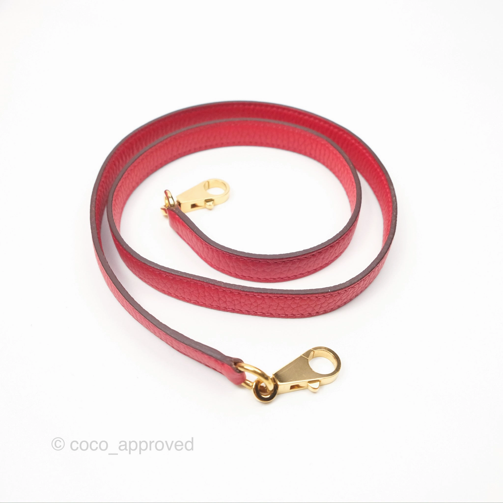 Herms Kelly 28 Retourne Rouge Tomate S5 Clemence Gold Hardware