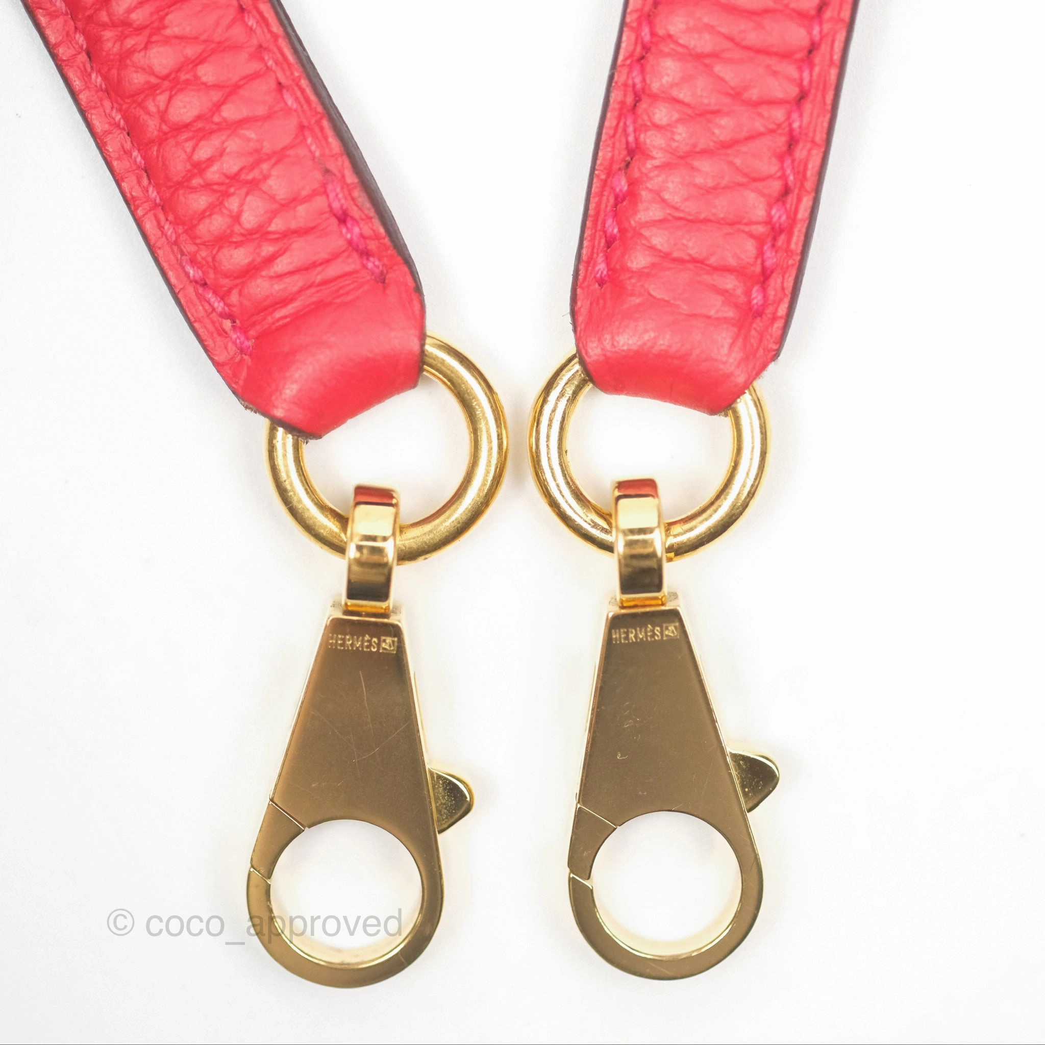 Herms Kelly 28 Retourne Rouge Tomate S5 Clemence Gold Hardware