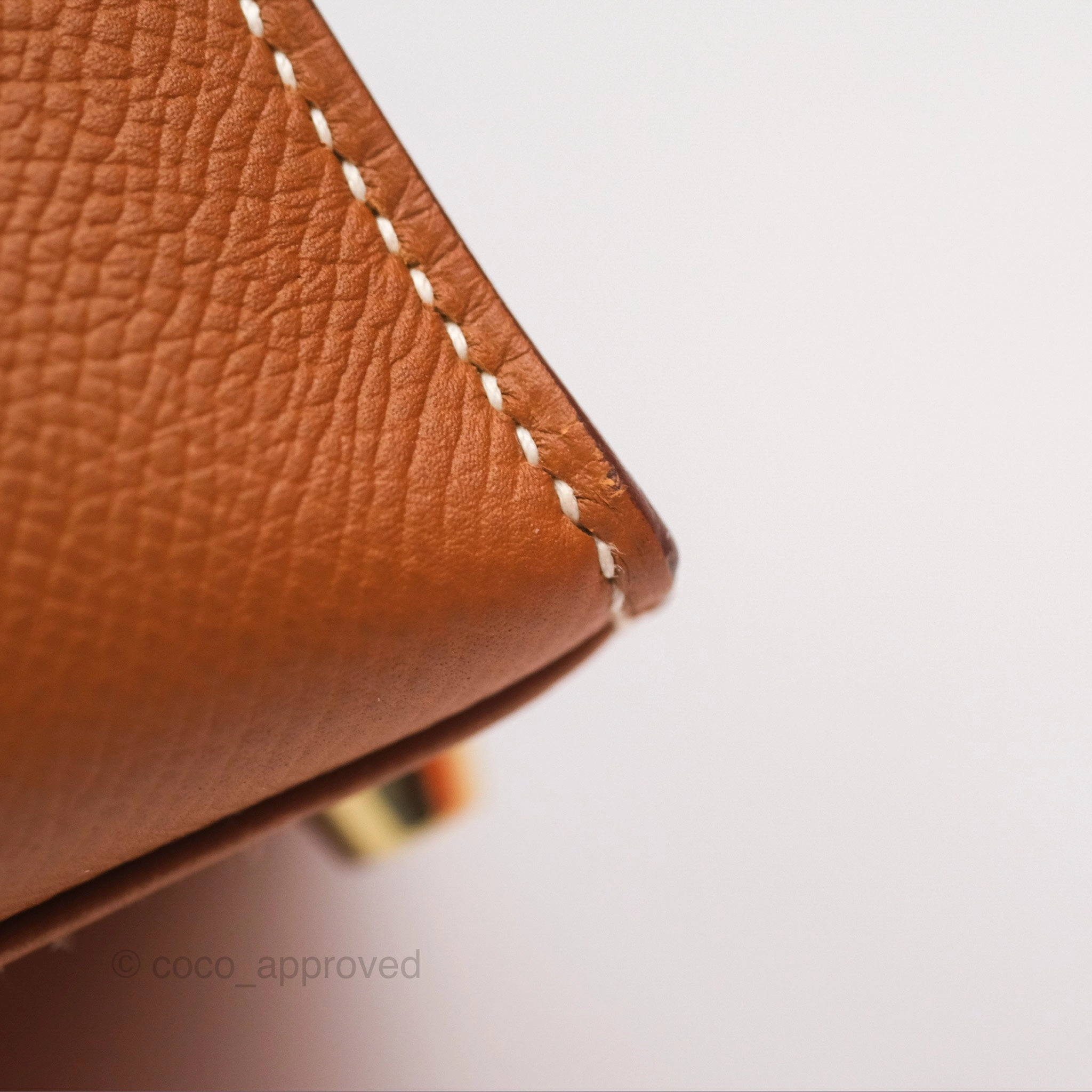 Herms Kelly 28 Sellier Gold 37 Epsom Gold Hardware