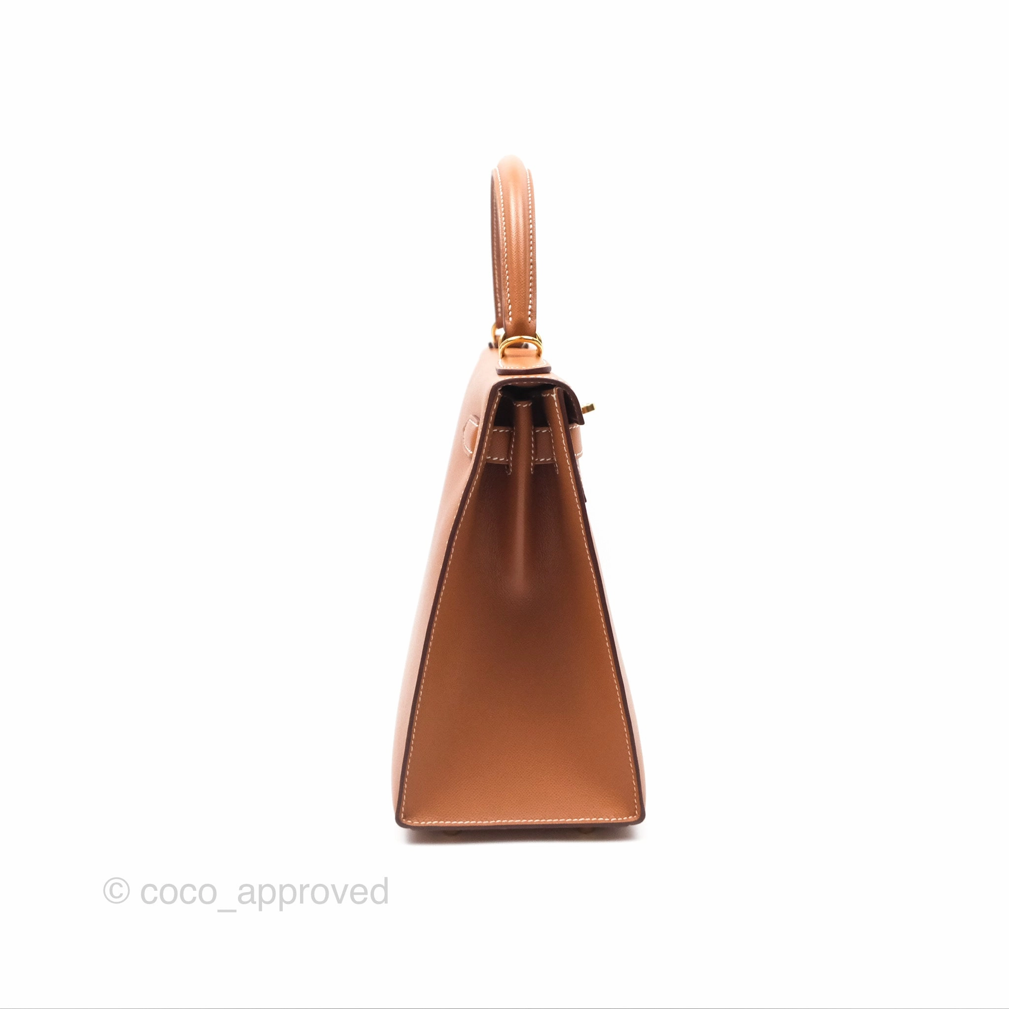 Herms Kelly 28 Sellier Gold 37 Epsom Gold Hardware