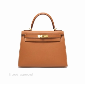 Herms Kelly 28 Sellier Gold 37 Epsom Gold Hardware