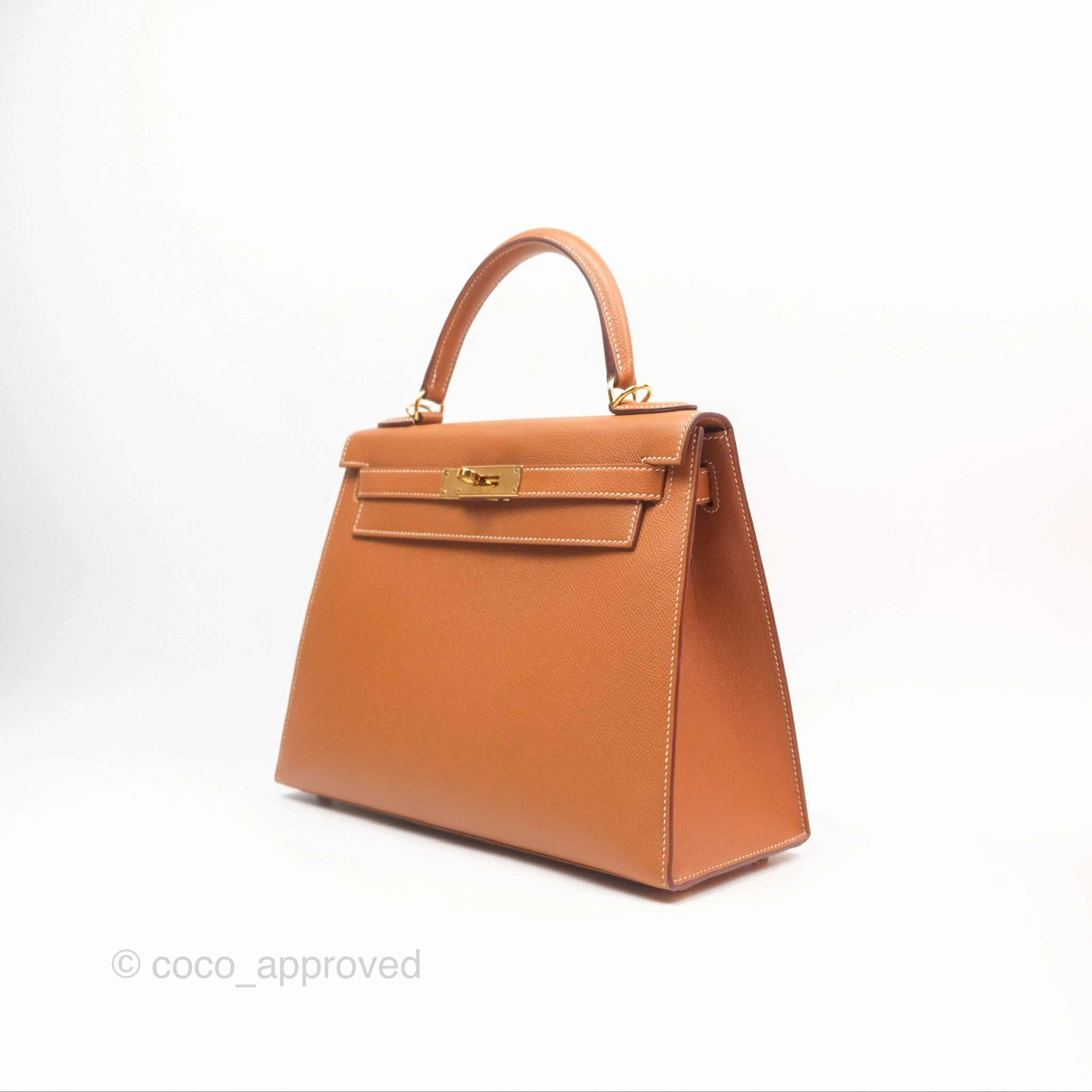 Herms Kelly 28 Sellier Gold 37 Epsom Gold Hardware