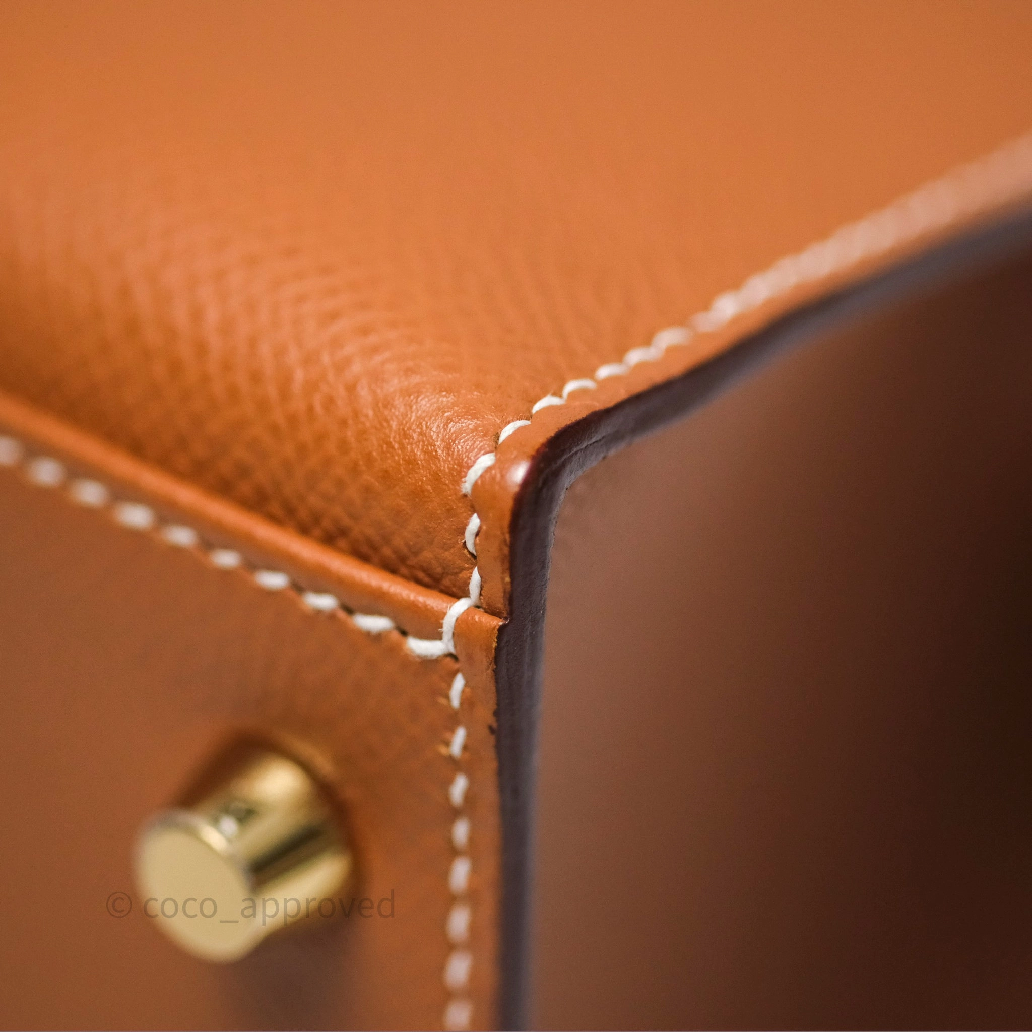 Herms Kelly 28 Sellier Gold 37 Epsom Gold Hardware