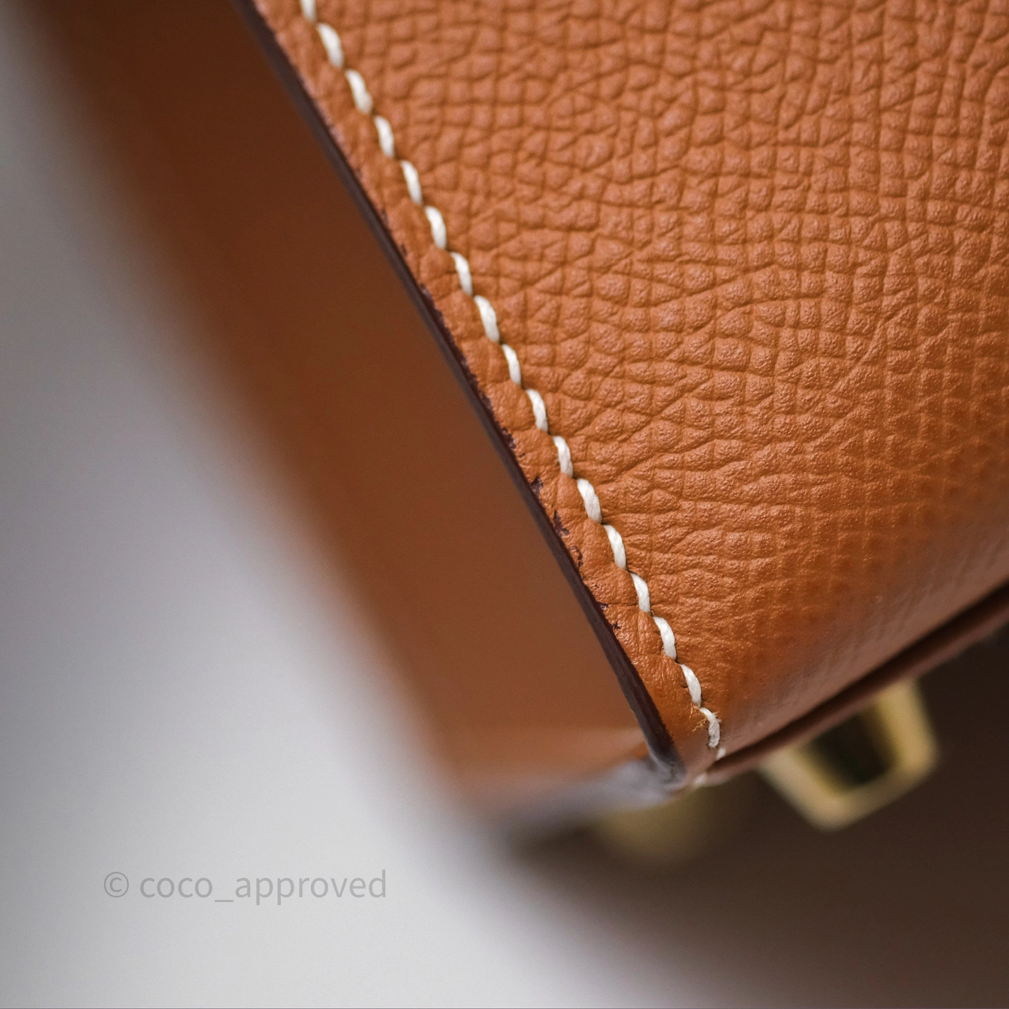 Herms Kelly 28 Sellier Gold 37 Epsom Gold Hardware