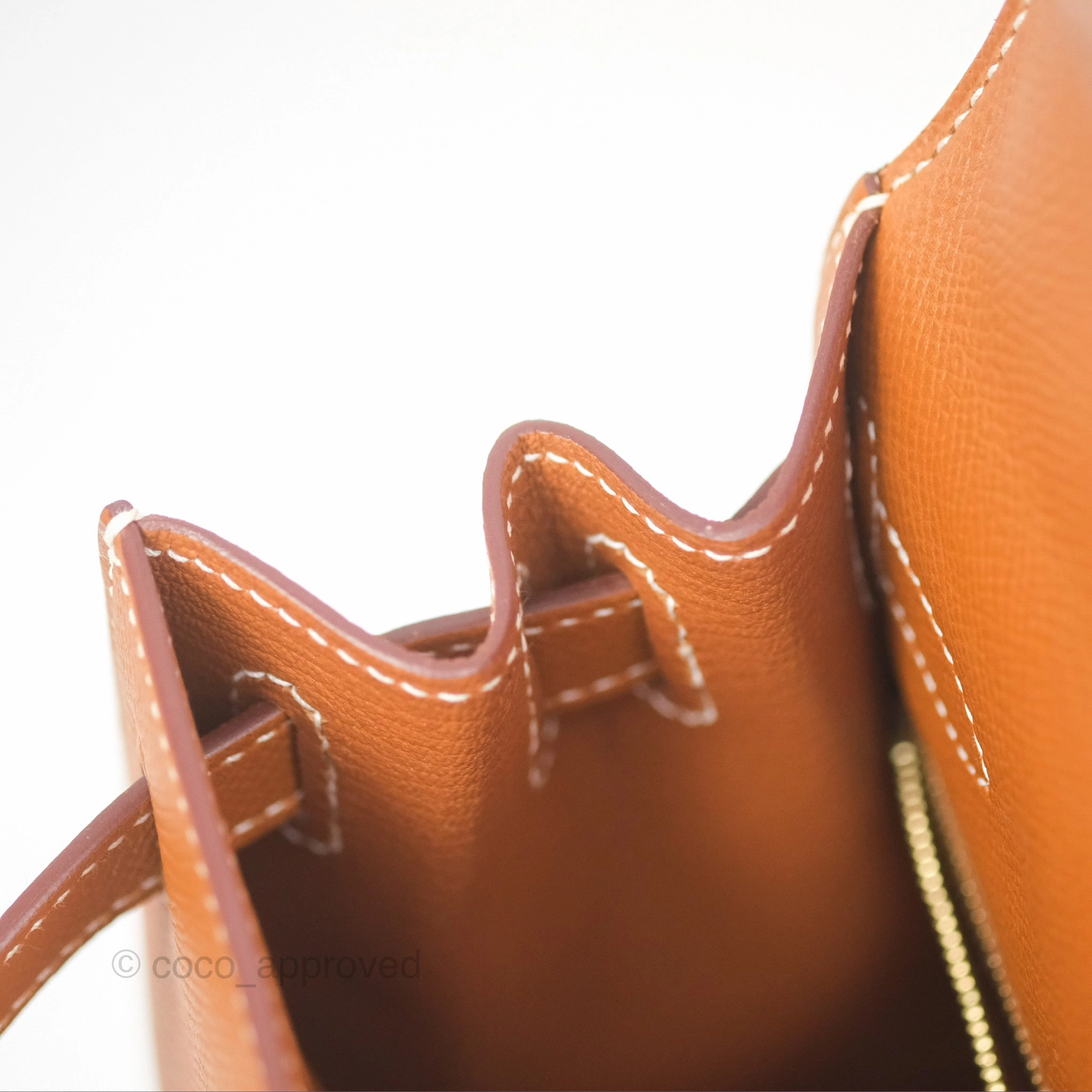 Herms Kelly 28 Sellier Gold 37 Epsom Gold Hardware