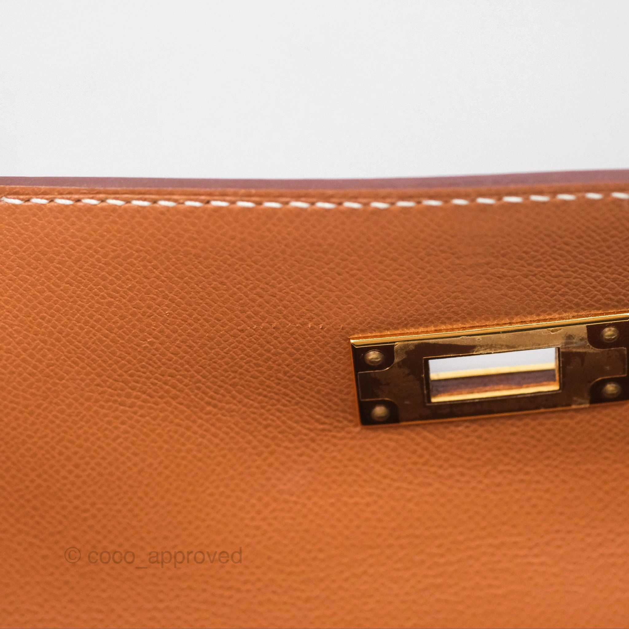 Herms Kelly 28 Sellier Gold 37 Epsom Gold Hardware