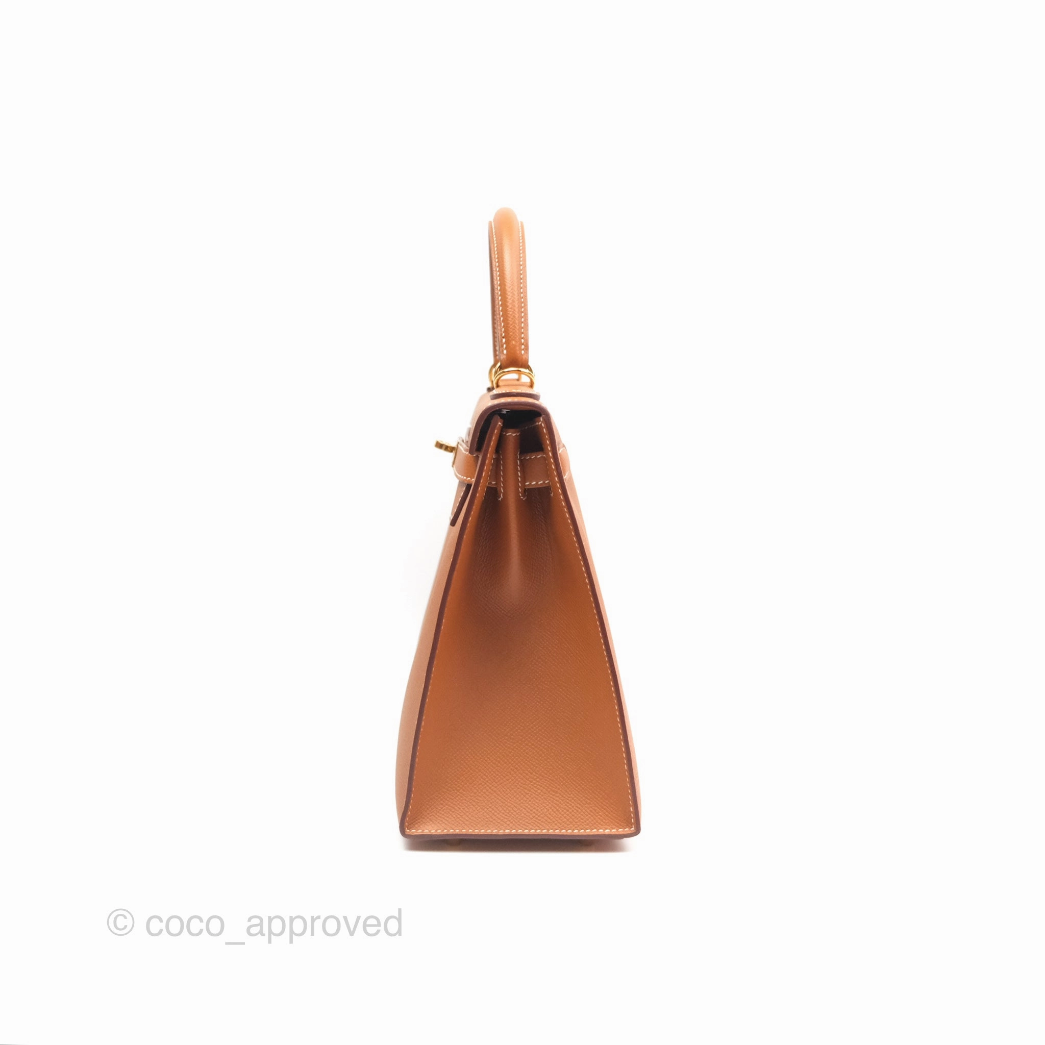 Herms Kelly 28 Sellier Gold 37 Epsom Gold Hardware