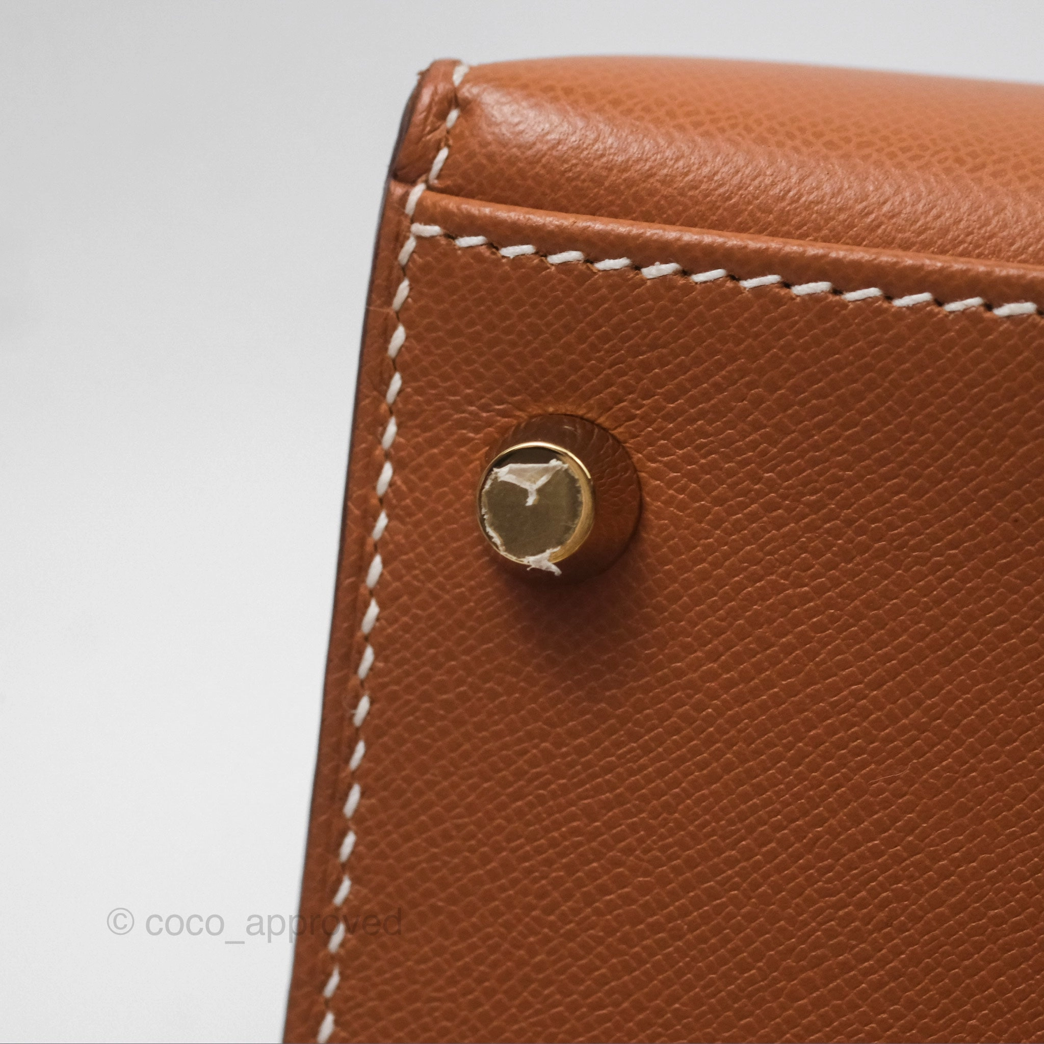 Herms Kelly 28 Sellier Gold 37 Epsom Gold Hardware