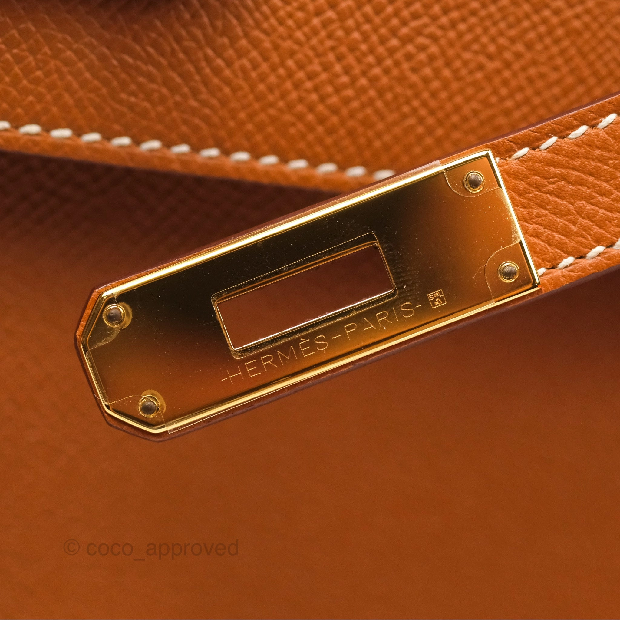 Herms Kelly 28 Sellier Gold 37 Epsom Gold Hardware