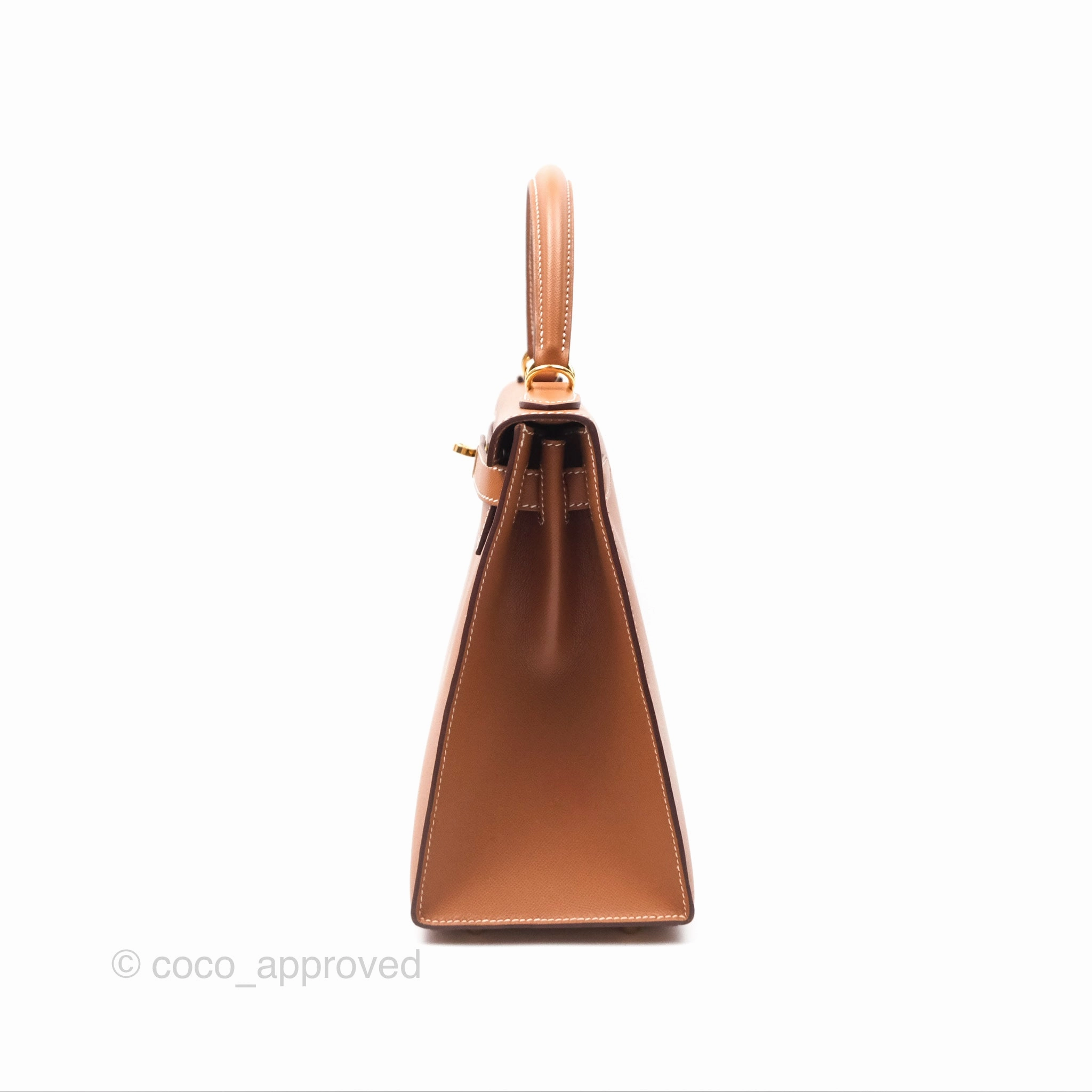 Herms Kelly 28 Sellier Gold 37 Epsom Gold Hardware