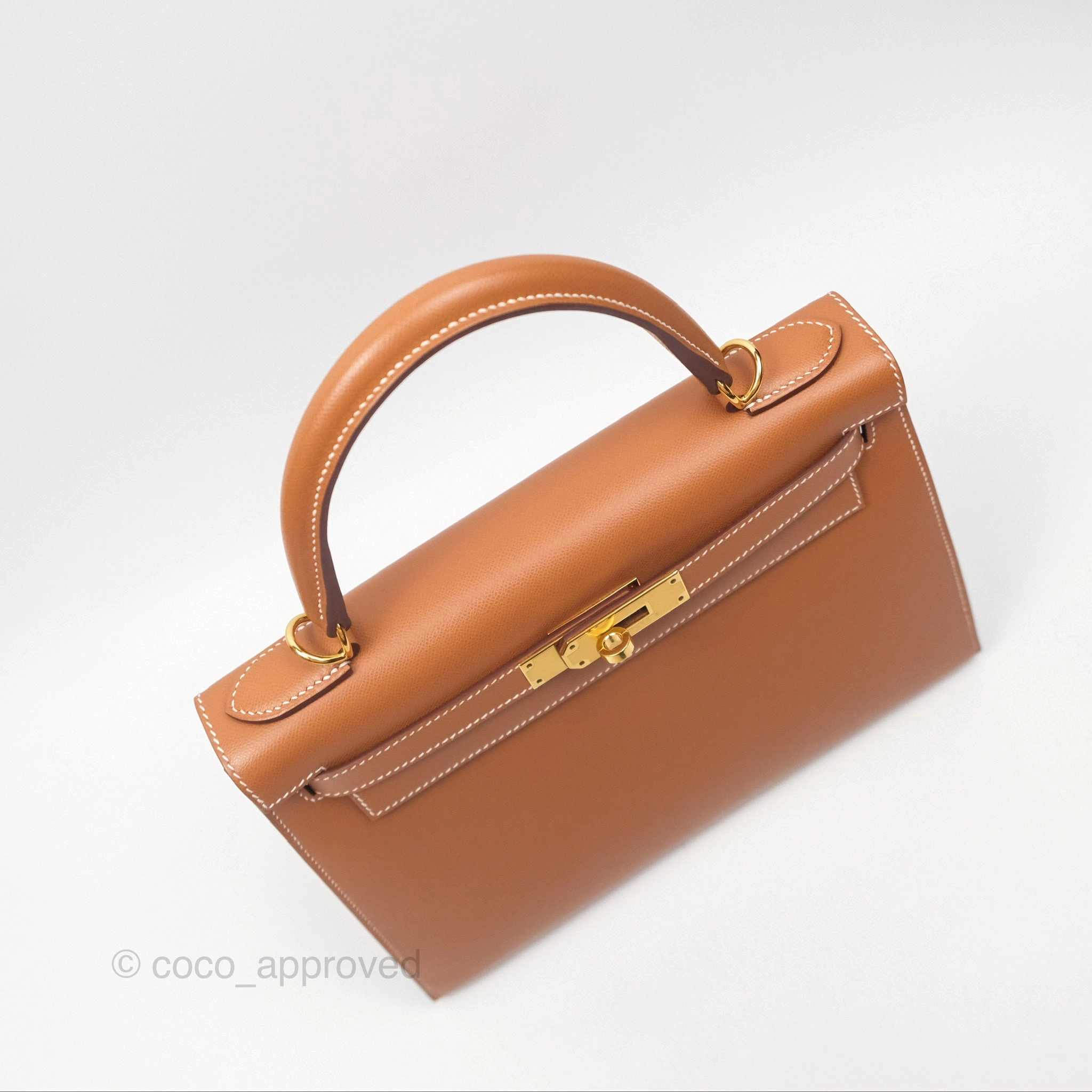 Herms Kelly 28 Sellier Gold 37 Epsom Gold Hardware
