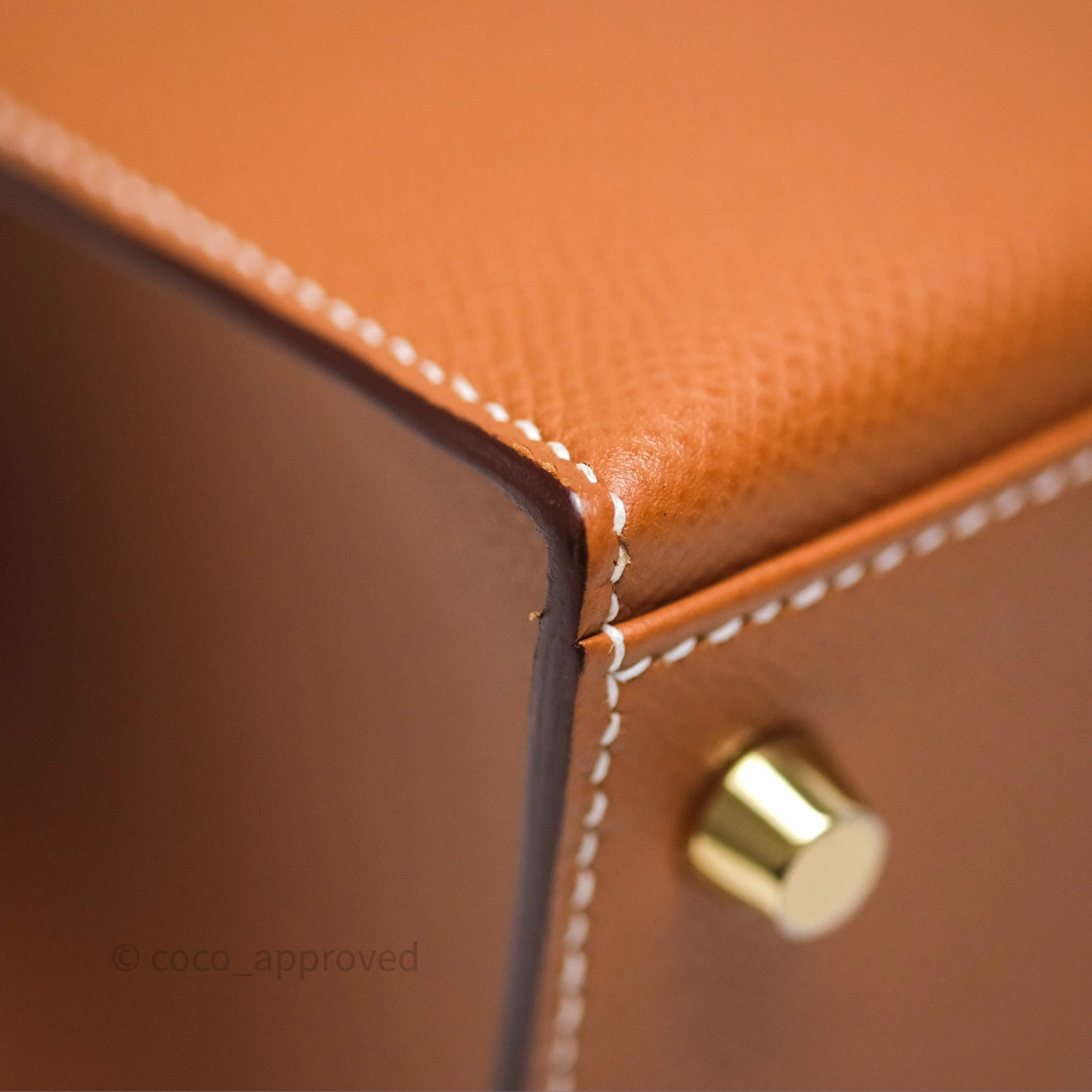 Herms Kelly 28 Sellier Gold 37 Epsom Gold Hardware
