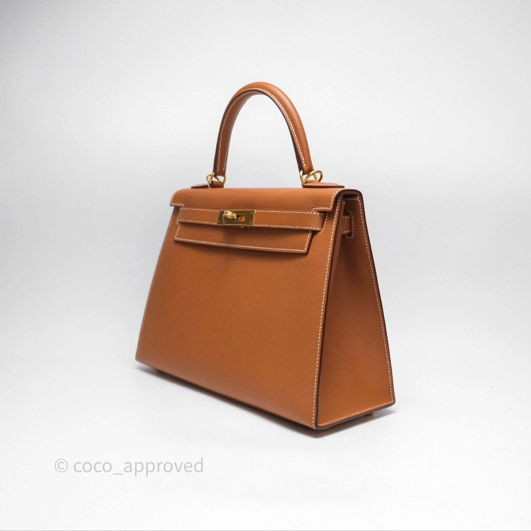 Herms Kelly 28 Sellier Gold 37 Epsom Gold Hardware