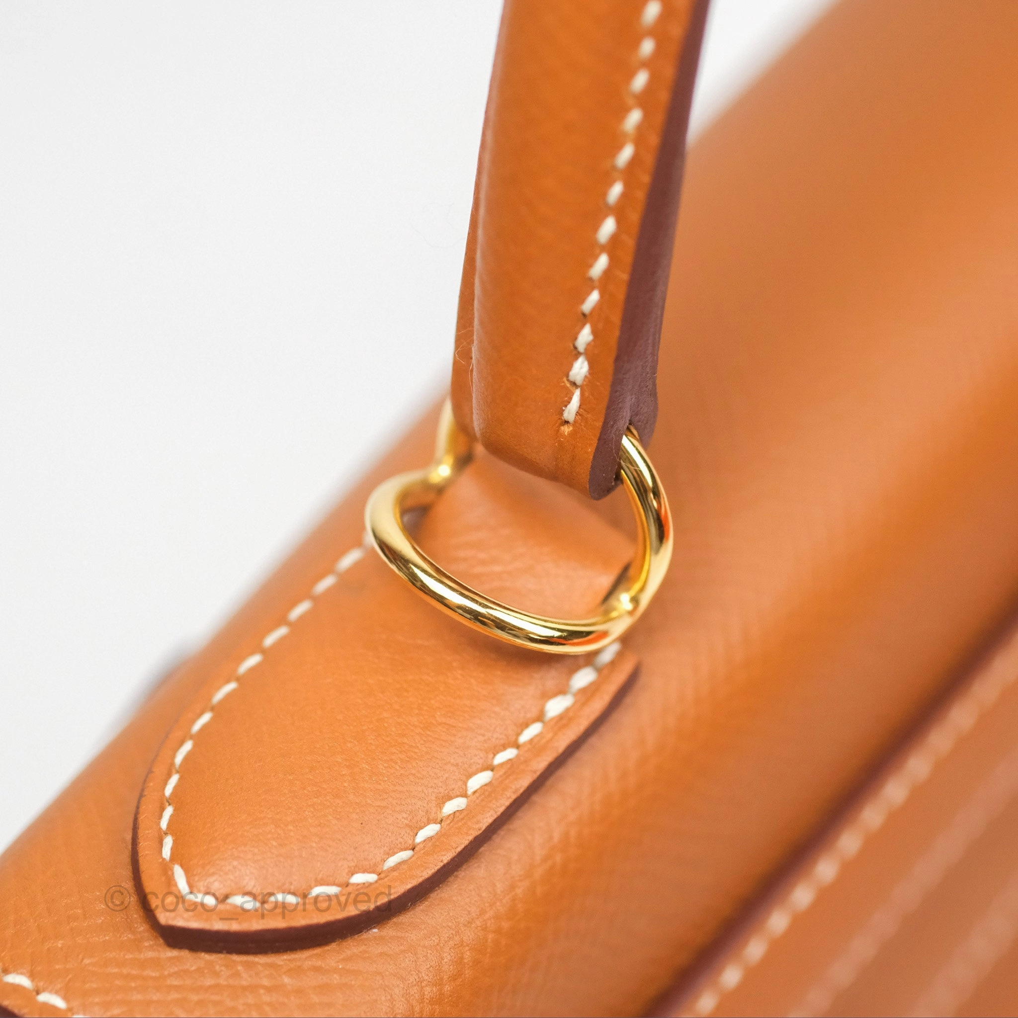 Herms Kelly 28 Sellier Gold 37 Epsom Gold Hardware