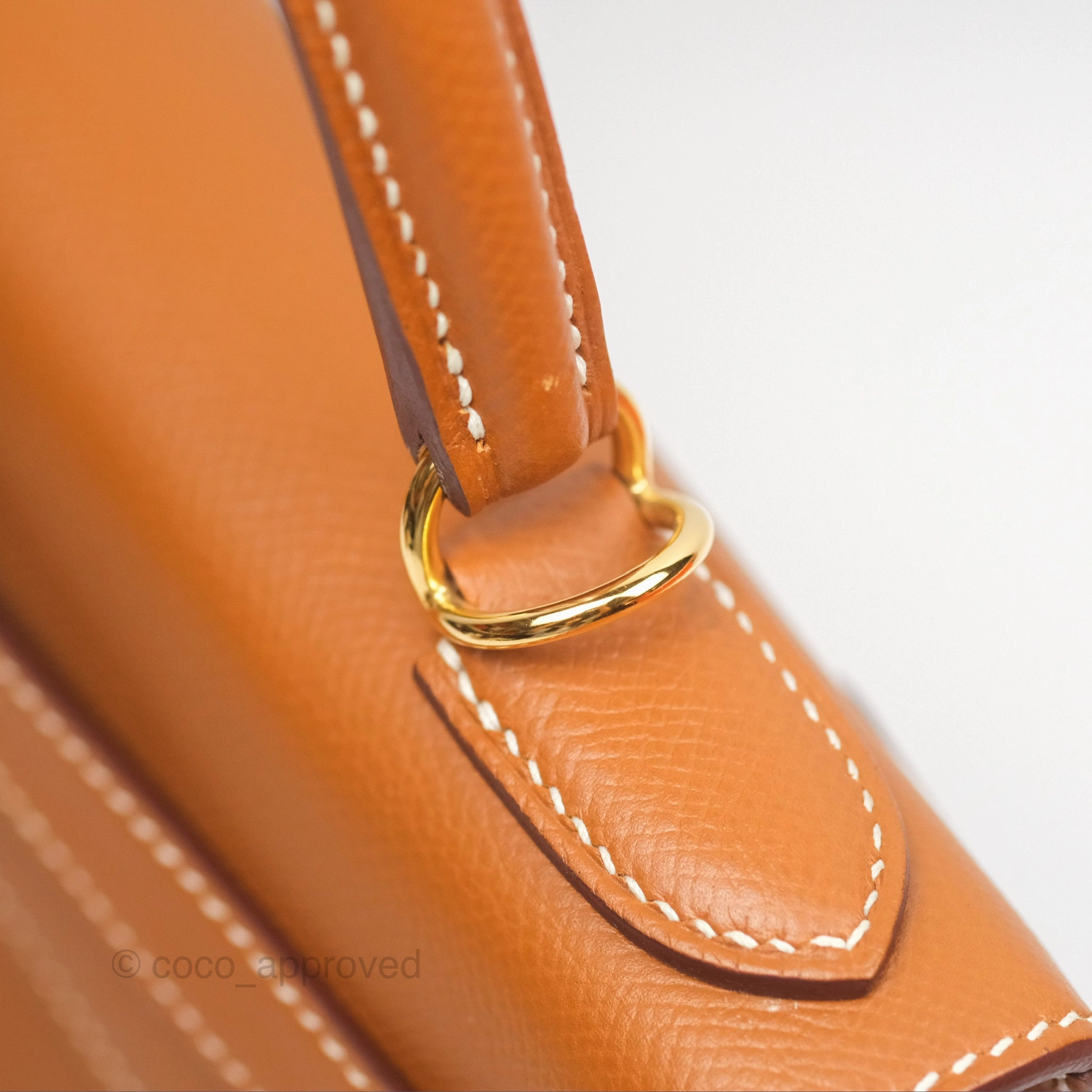 Herms Kelly 28 Sellier Gold 37 Epsom Gold Hardware